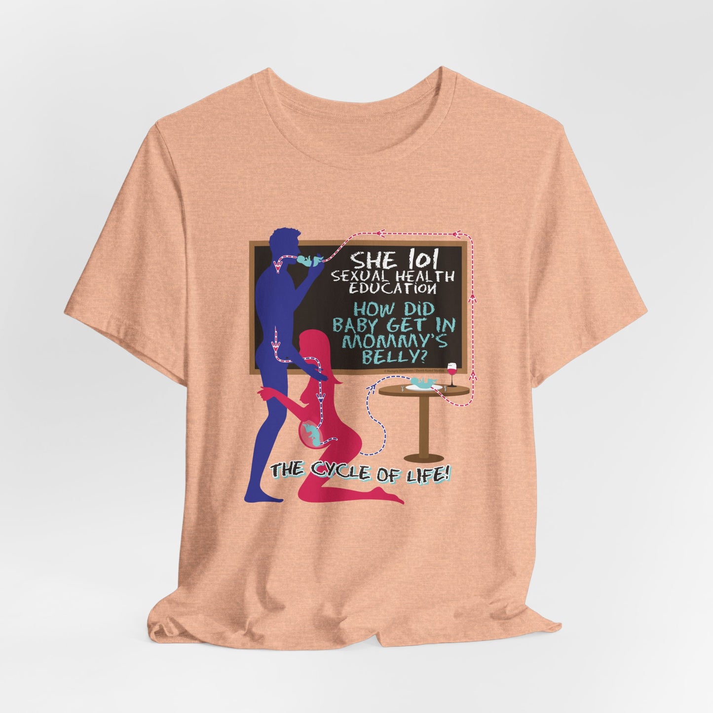 DK184: Baby In The Belly - Unisex S/S T-Shirt