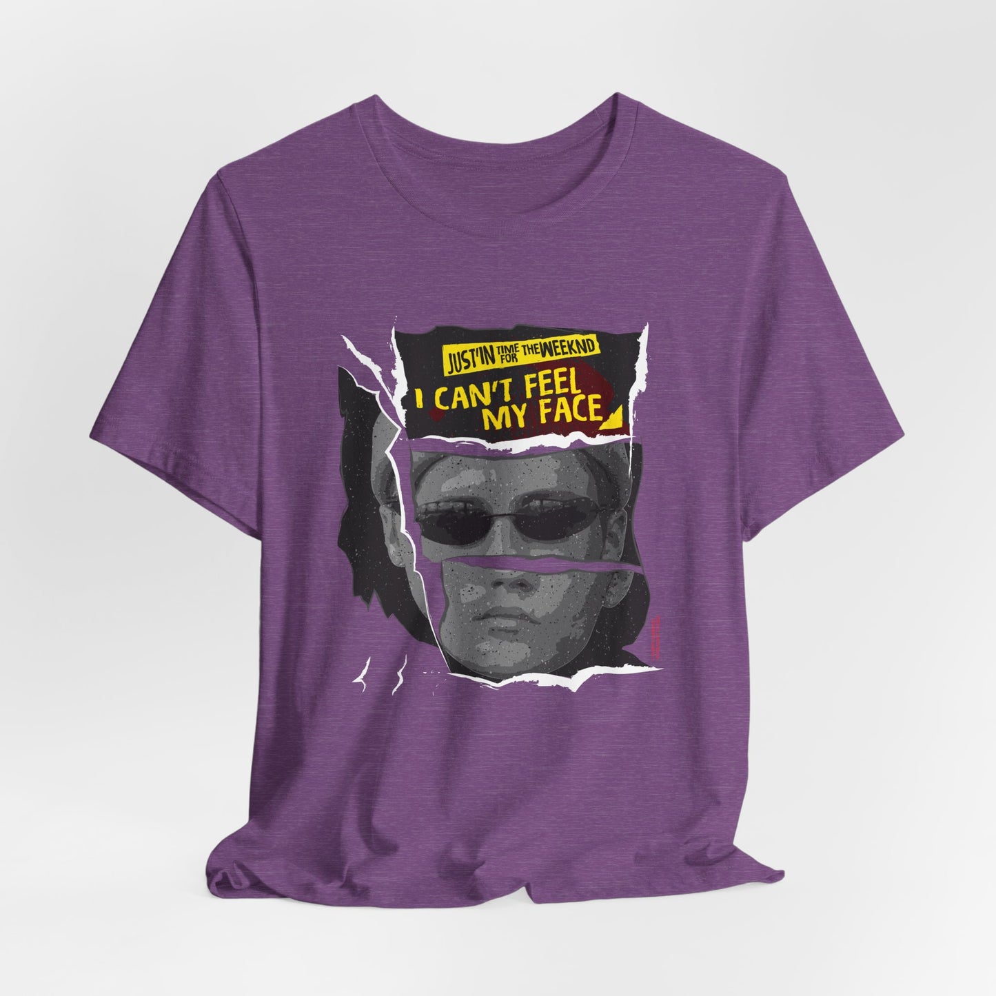 DK202: Can't Feel My Face - Unisex S/S T-Shirt