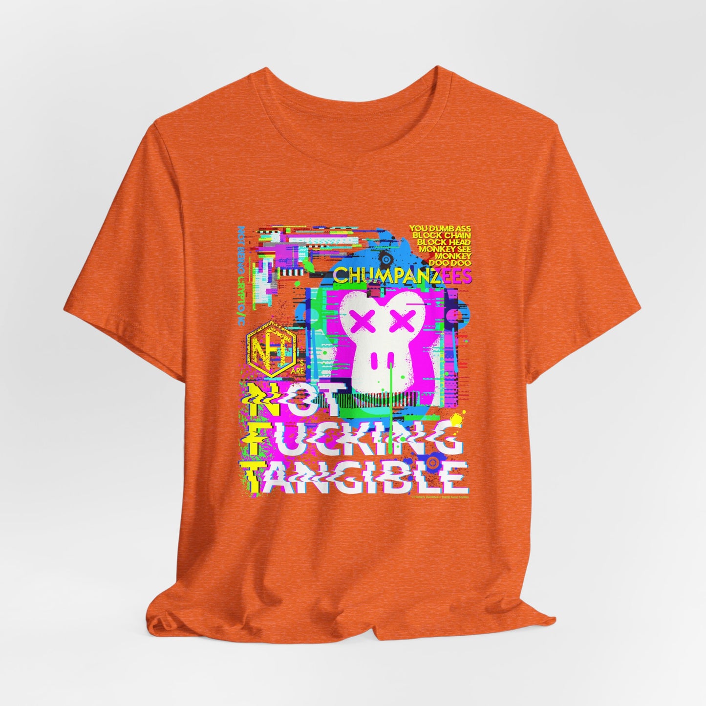 DK195: NFT Chumpanzees - Unisex S/S T-Shirt