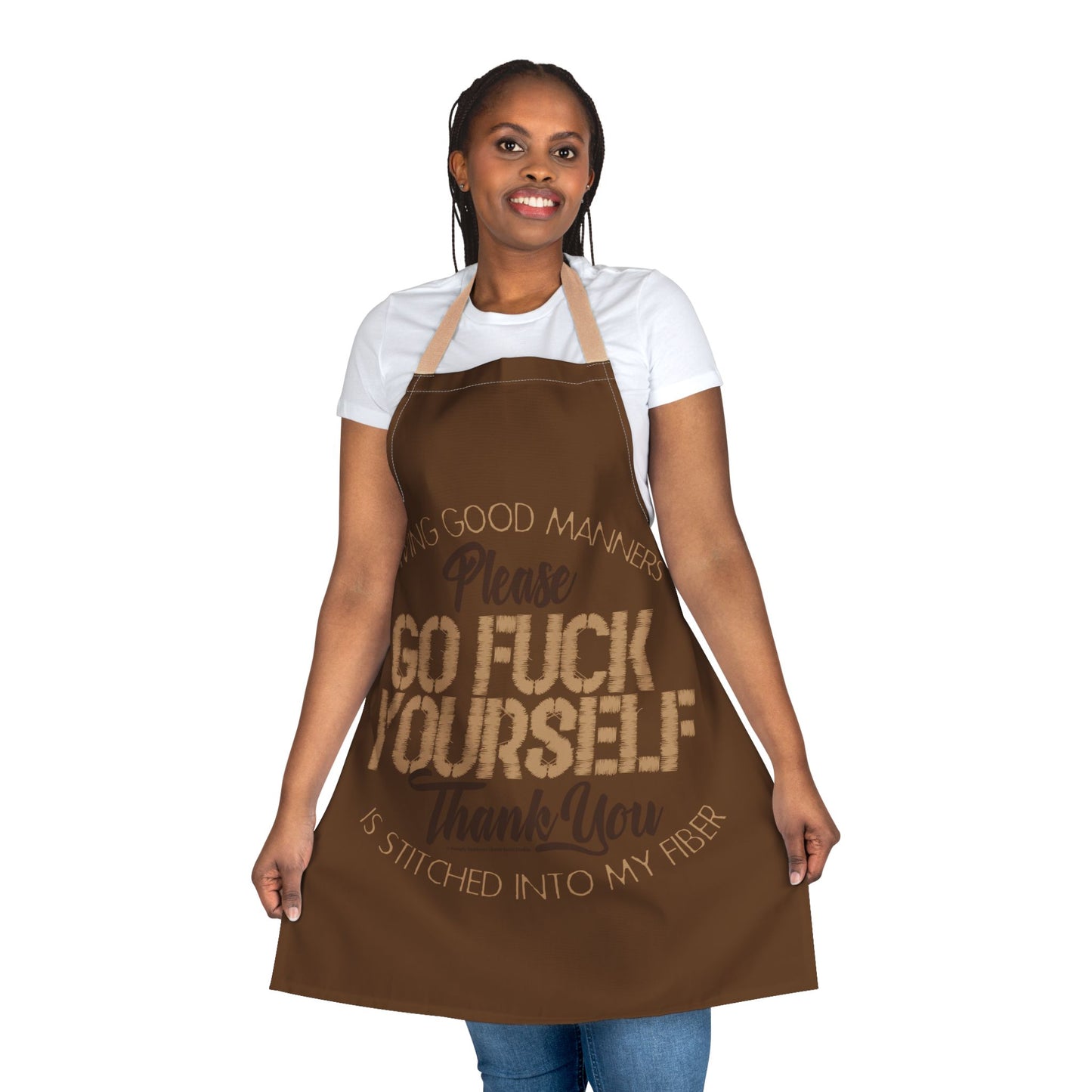 DK90: Please & Thank You (Go Fuck Yourself) - Twill Kitchen Apron