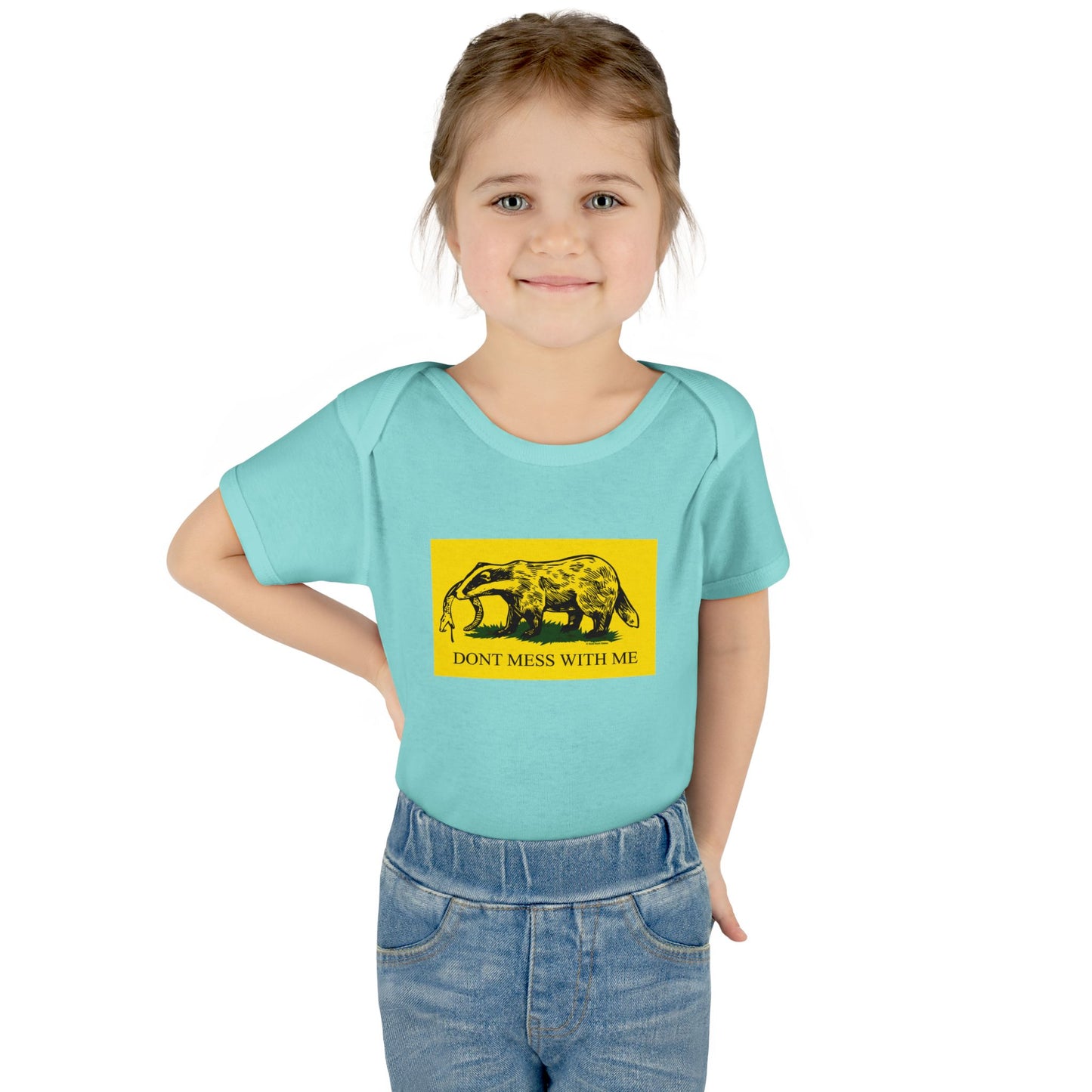 DK14: Honey Badger Don't Give A Fuck - Infant Sized Onsie
