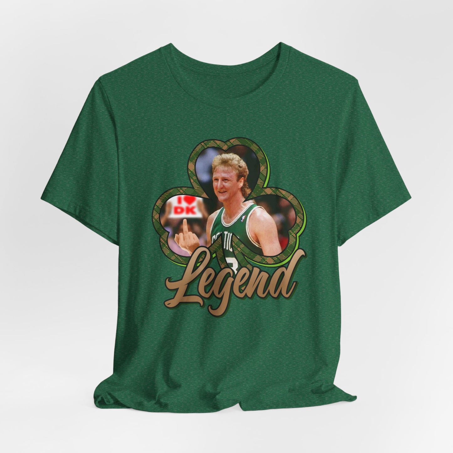 DK33: Give 'em the Bird (Larry Edition) - Unisex S/S T-Shirt
