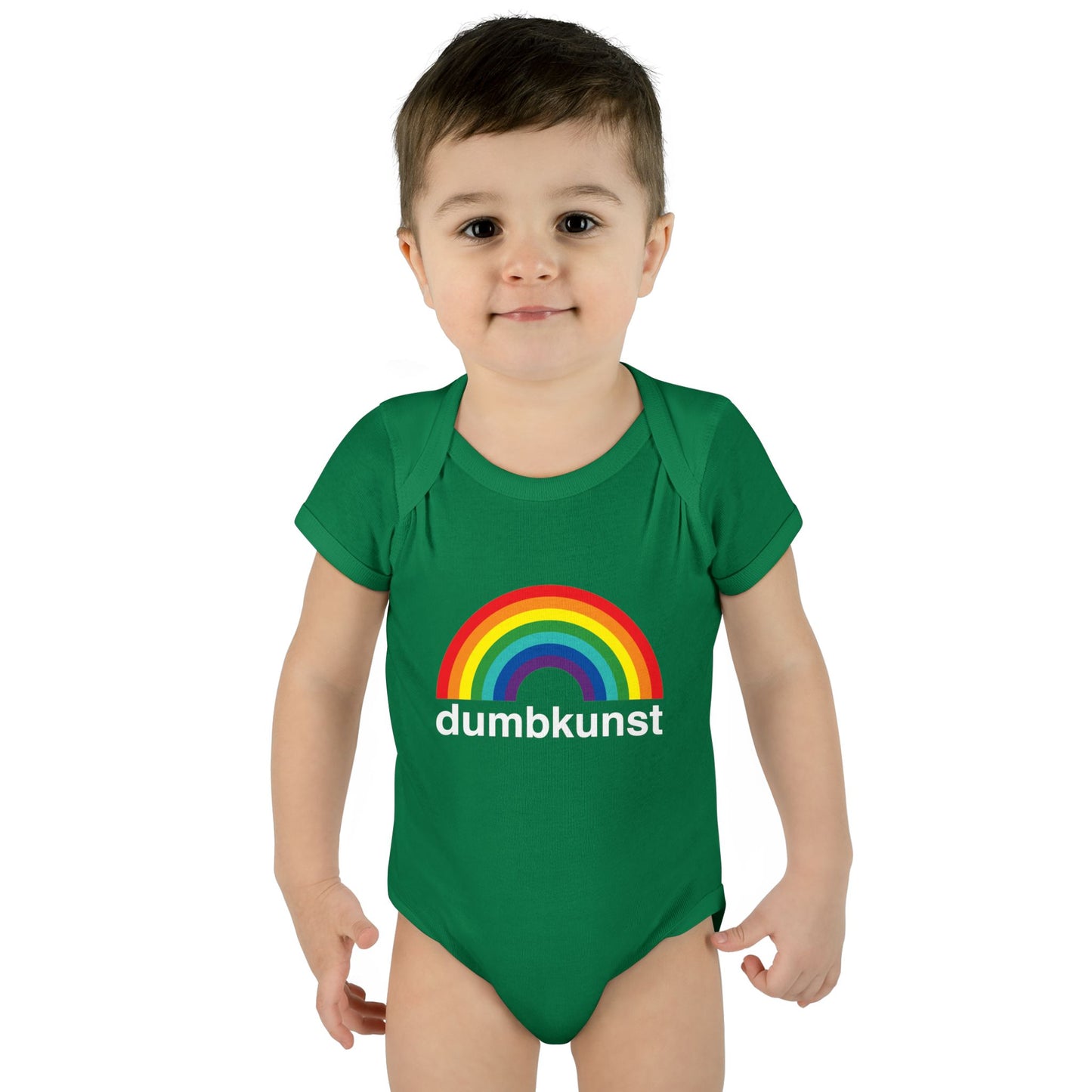 DK16: Dumb Kunst Under The Rainbow - Infant Sized Onsie
