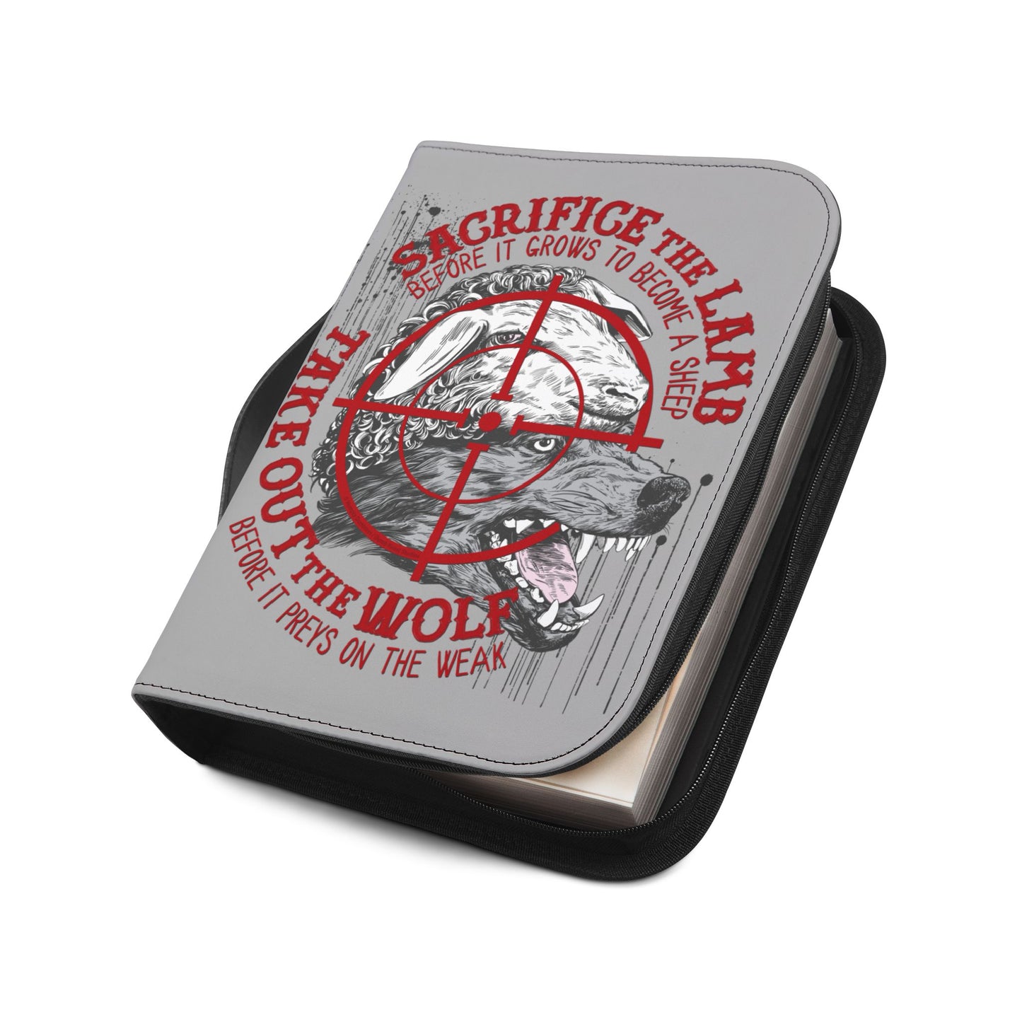 DK155: The Wolf of Sheepstreet - Bible Cover