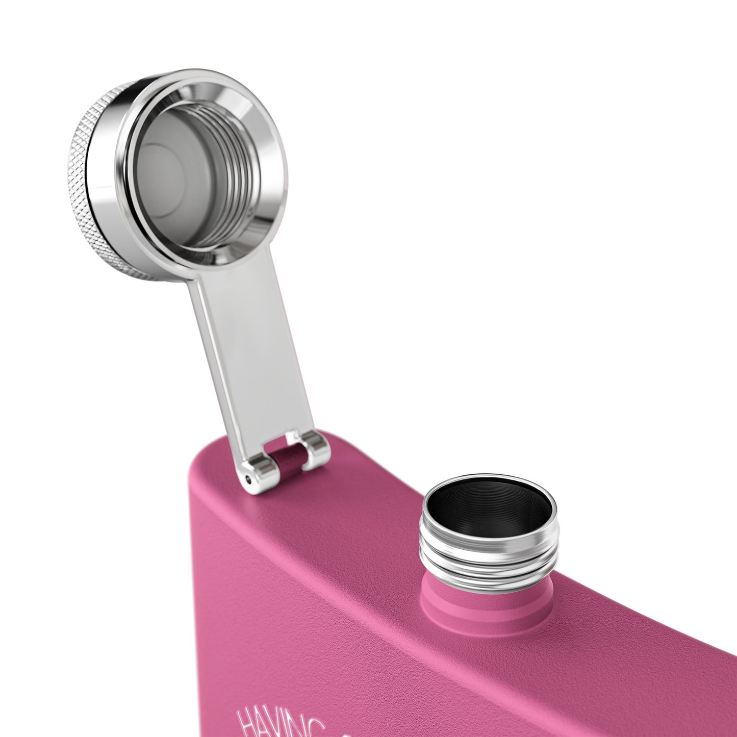 DK90: Please & Thank You (Go Fuck Yourself) - 6oz Stainless Steel Hip Flask