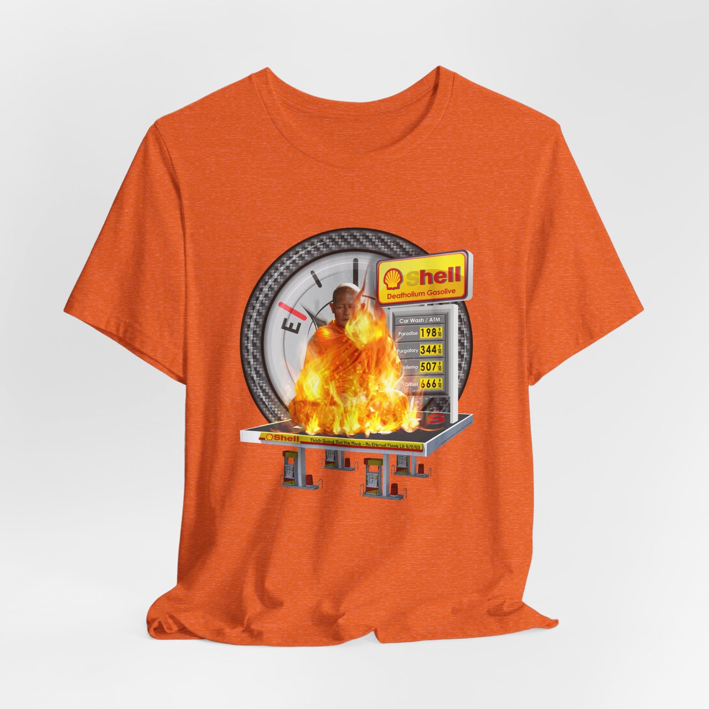 DK93: Deatholium Gasolive (sHELL Edition) - Unisex S/S T-Shirt