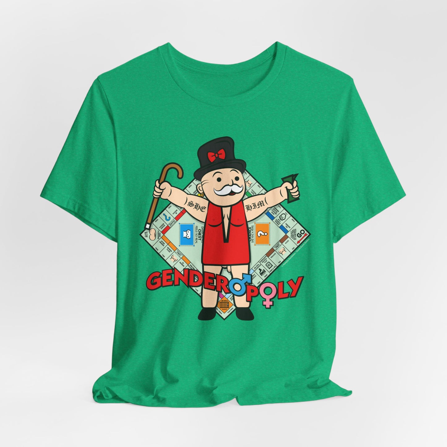 DK142: Genderopoly - Unisex S/S T-Shirt