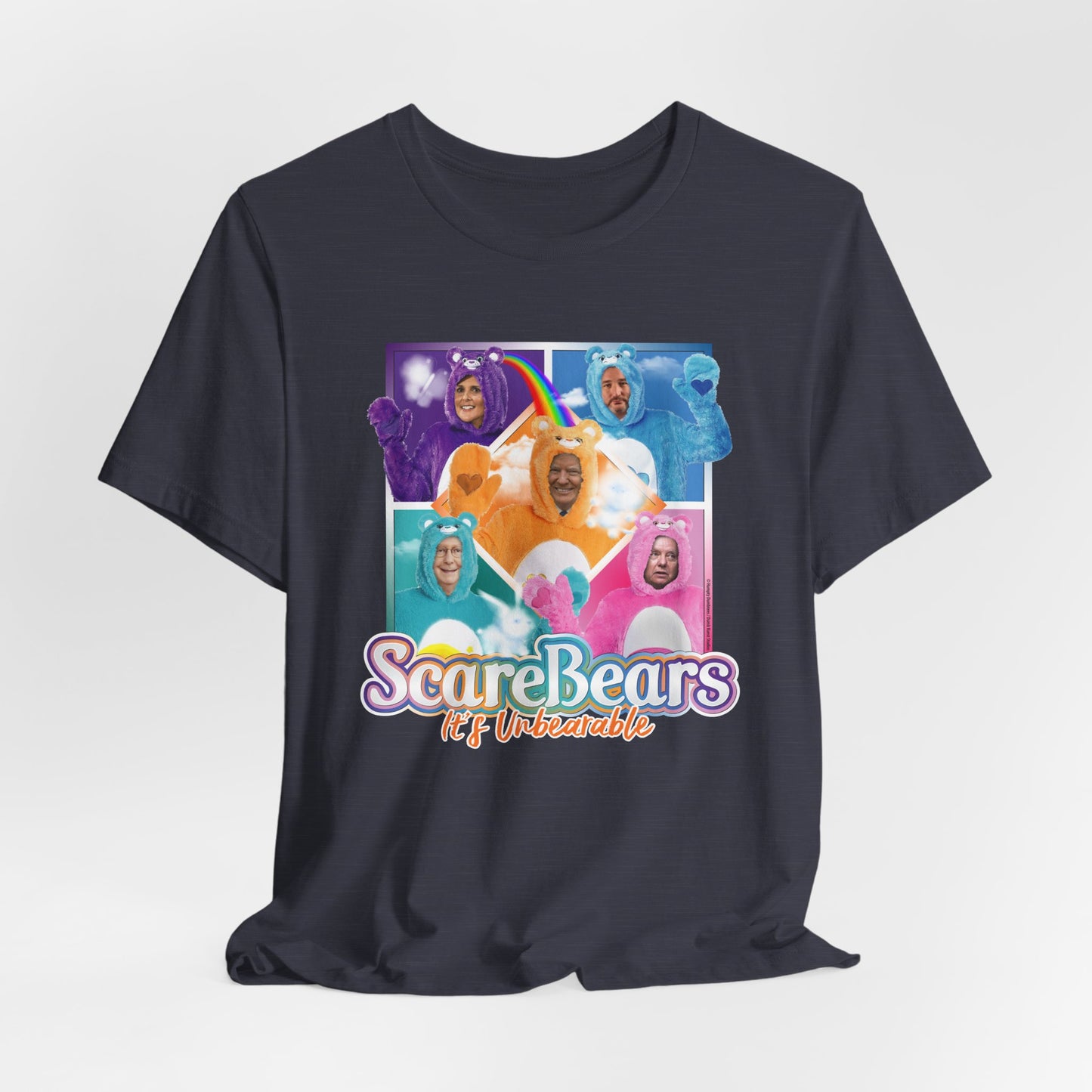 DK113: It's Unbearable (Scare Bears Edition) - Unisex S/S T-Shirt