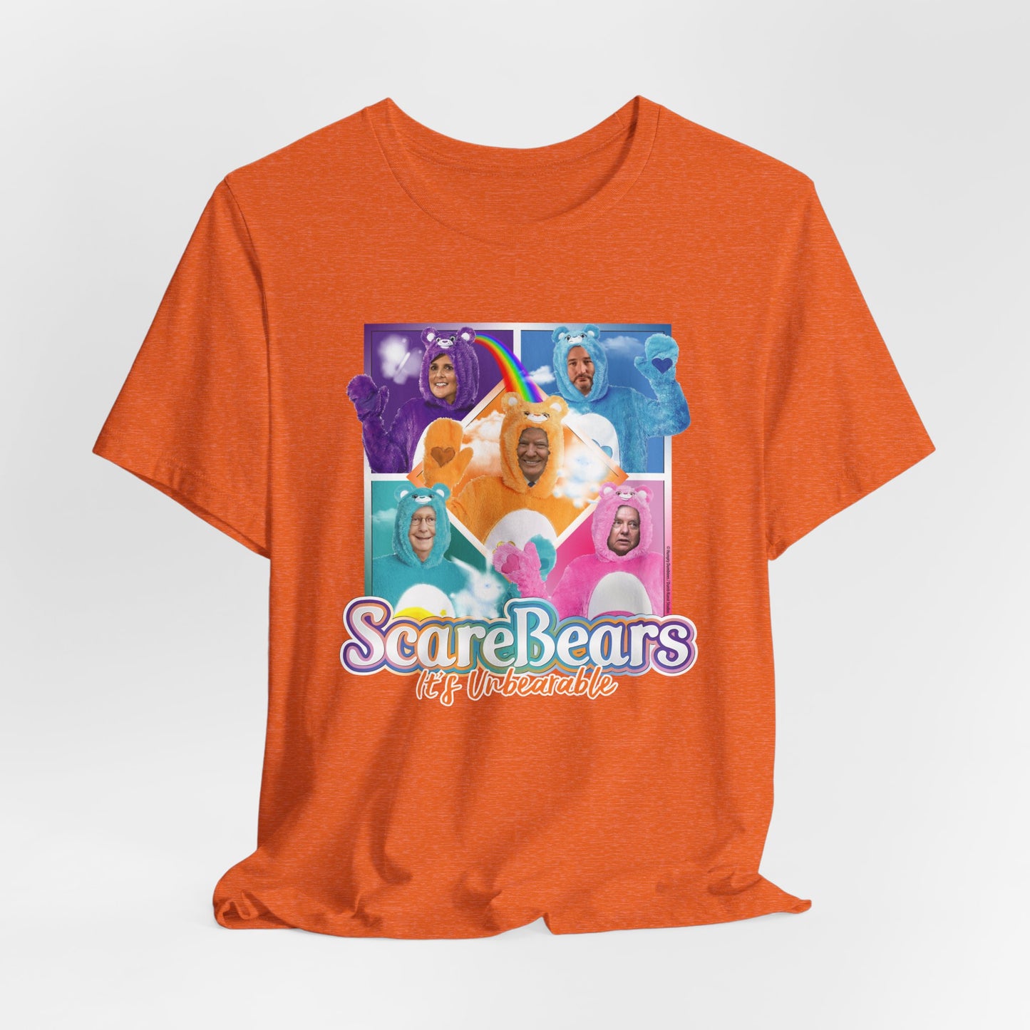 DK113: It's Unbearable (Scare Bears Edition) - Unisex S/S T-Shirt
