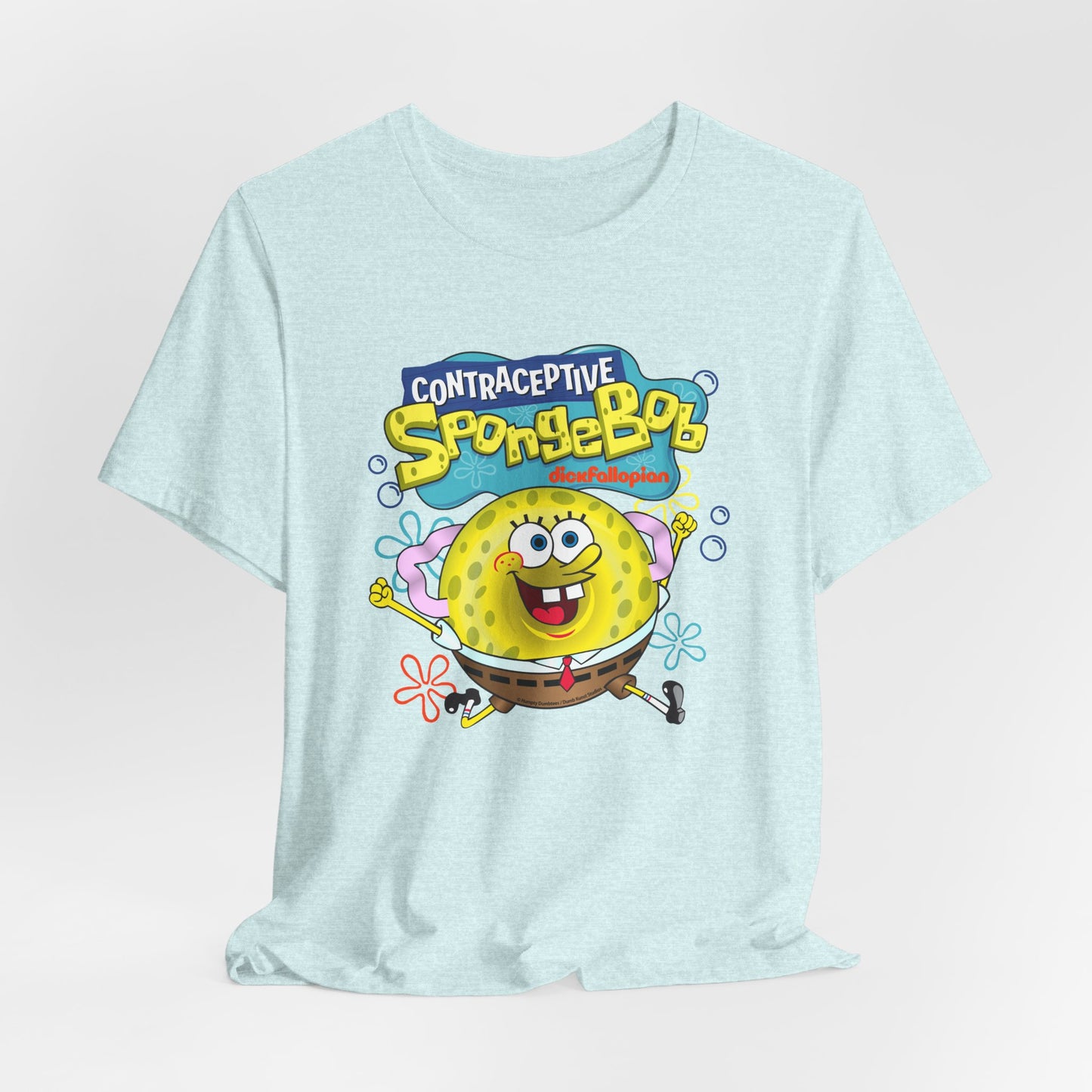 DK196: Contraceptive SpongeBob - Unisex S/S T-Shirt