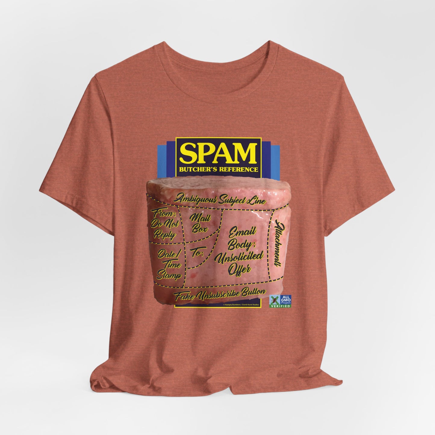 DK207: SPAM! - Unisex S/S T-Shirt