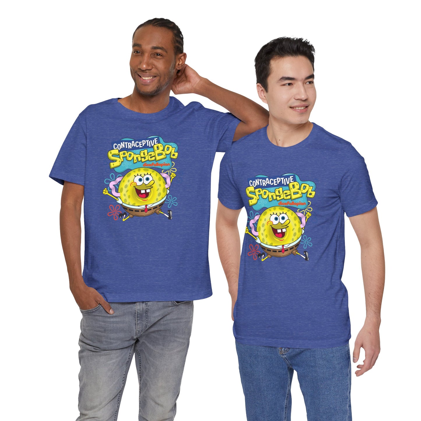 DK196: Contraceptive SpongeBob - Unisex S/S T-Shirt