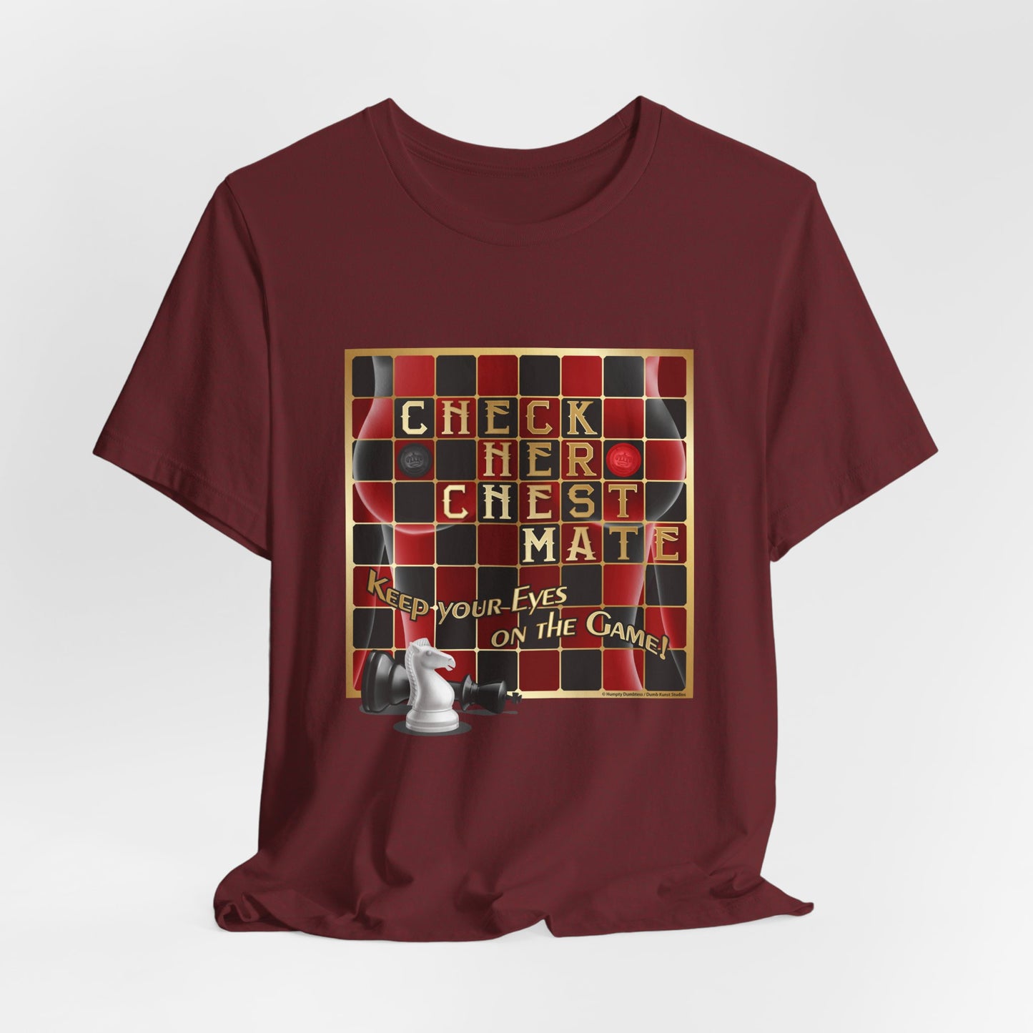 DK213: Checker Chessmate - Unisex S/S T-Shirt