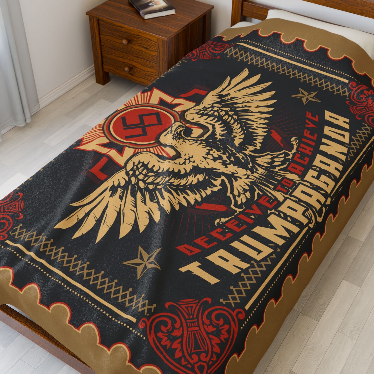 DK12: You Down With O.P.P.? (Trumpaganada) - Velveteen Plush Blanket