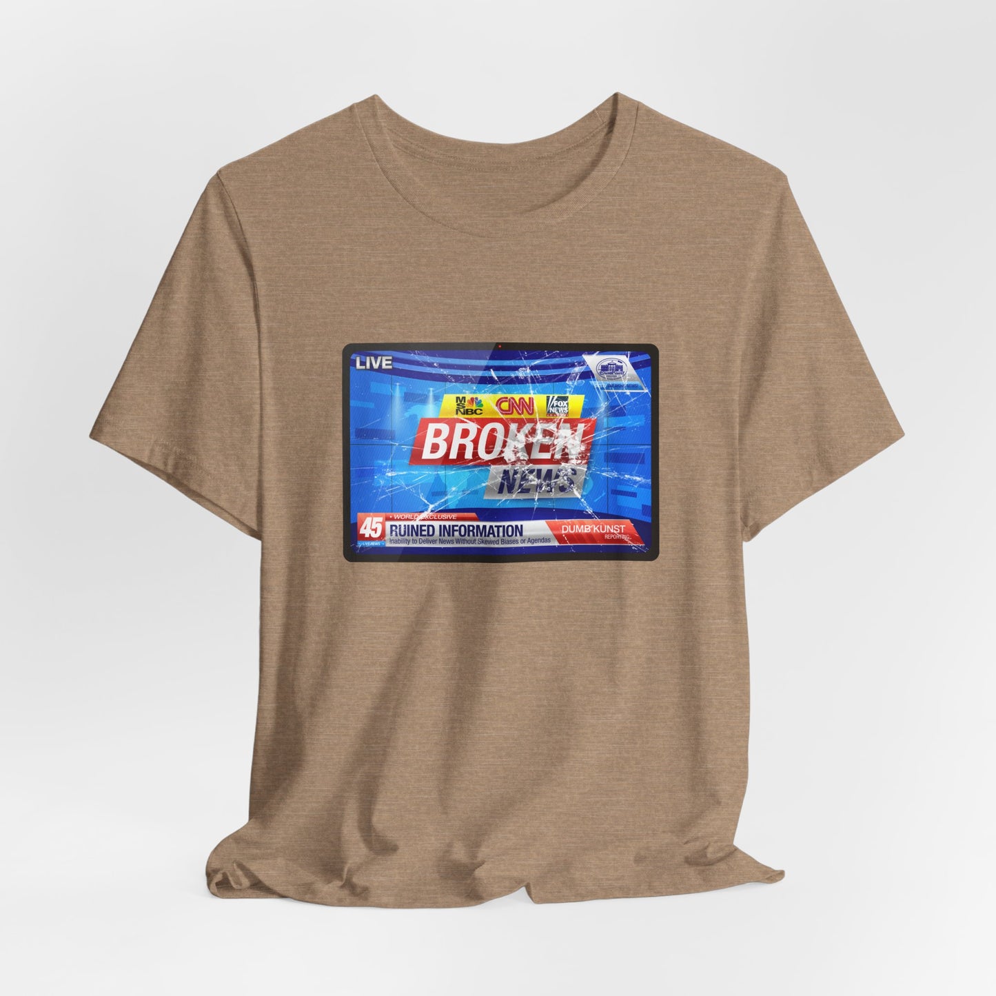DK24: Broken News - Unisex S/S T-Shirt