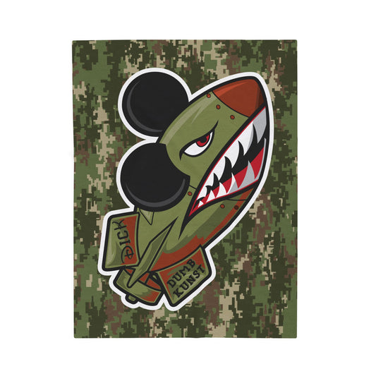 DK20: Meet Dick. He's the Bomb! - Velveteen Plush Blanket