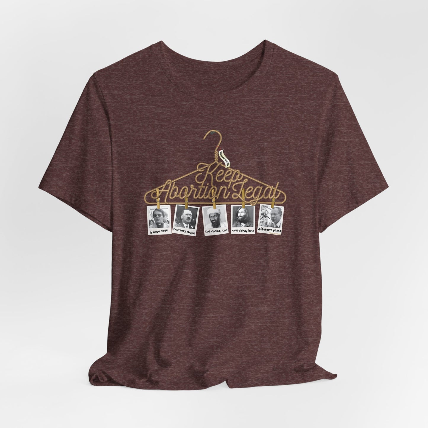 DK19: No Wire Hangers Ever (Shoulda' Edition) - Unisex S/S T-Shirt