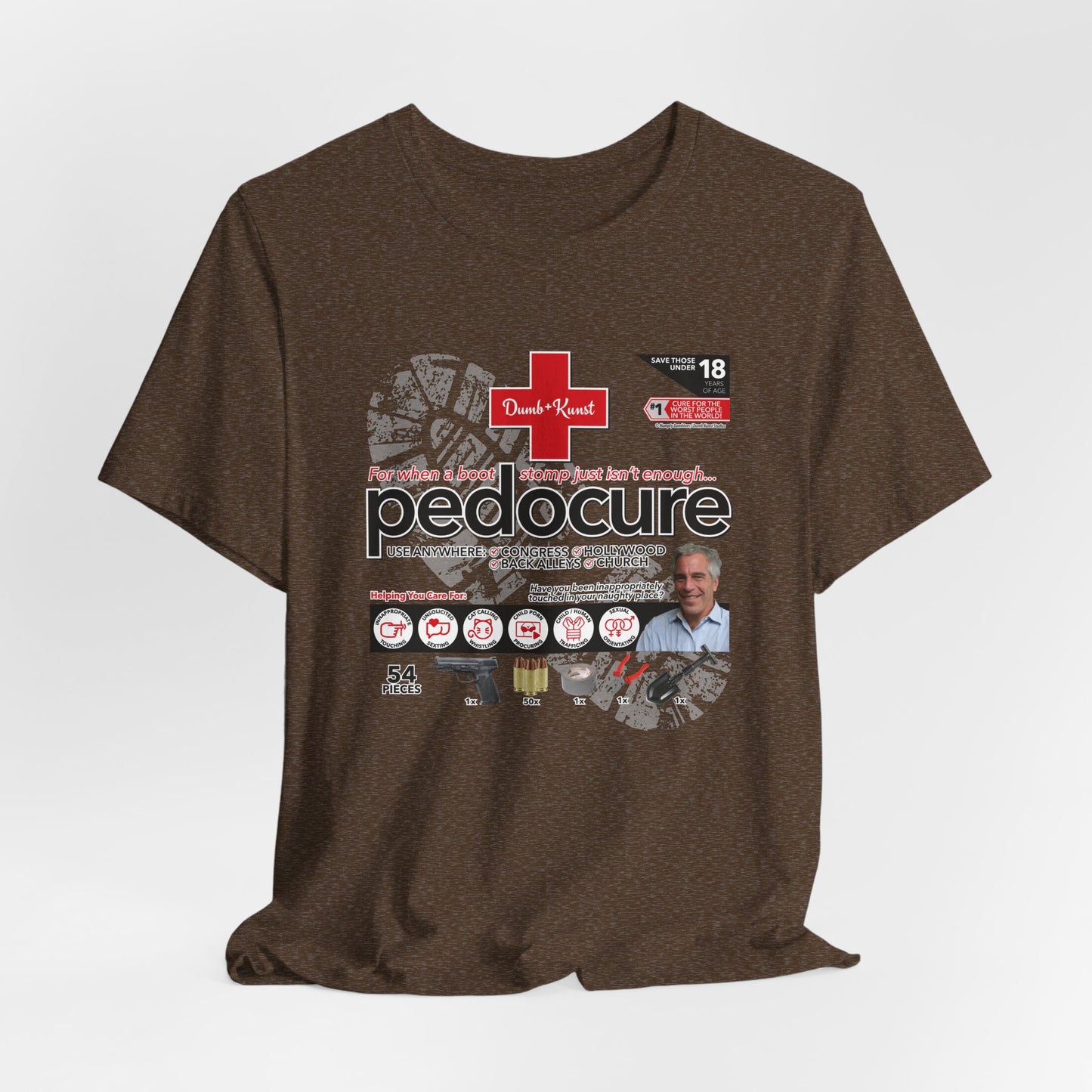 DK82: Pedocured - Unisex S/S T-Shirt