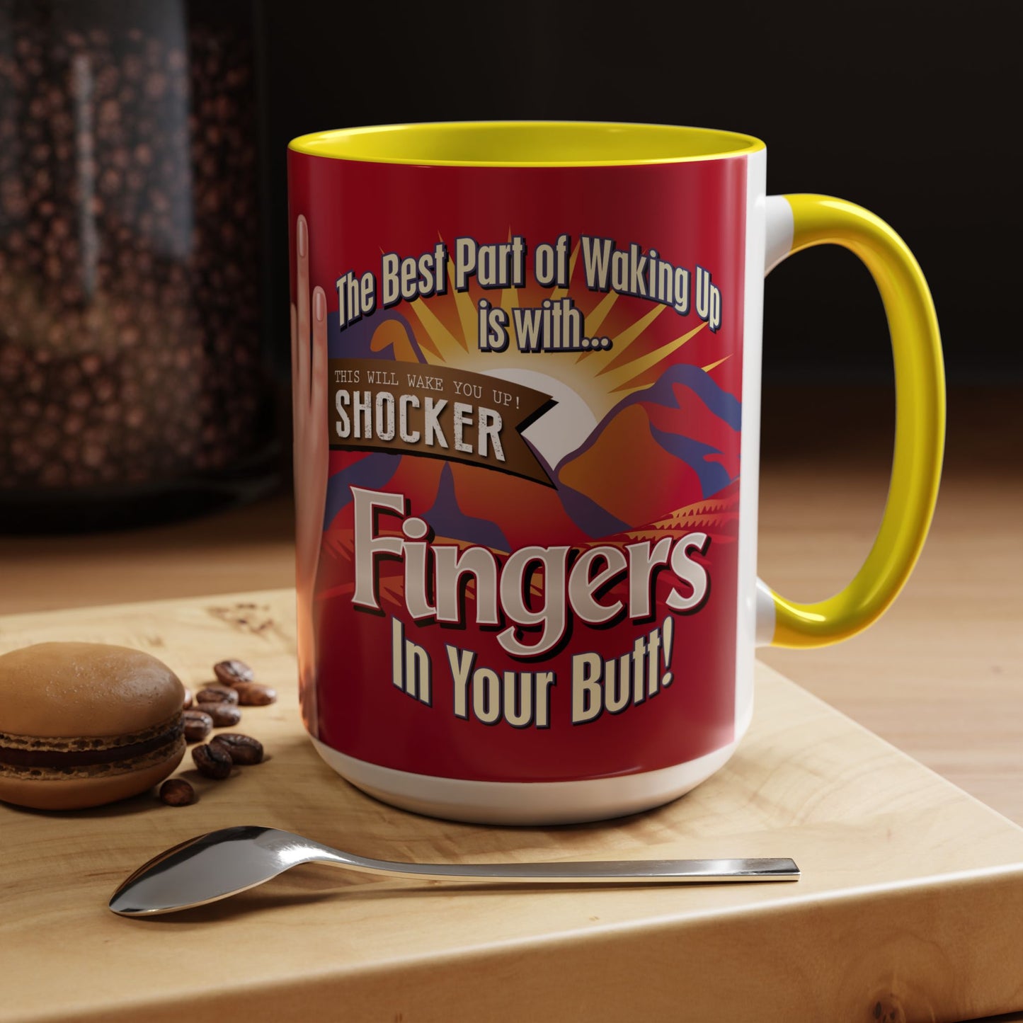 DK104: The Best Part of Waking Up... - Ceramic Coffee Mugs