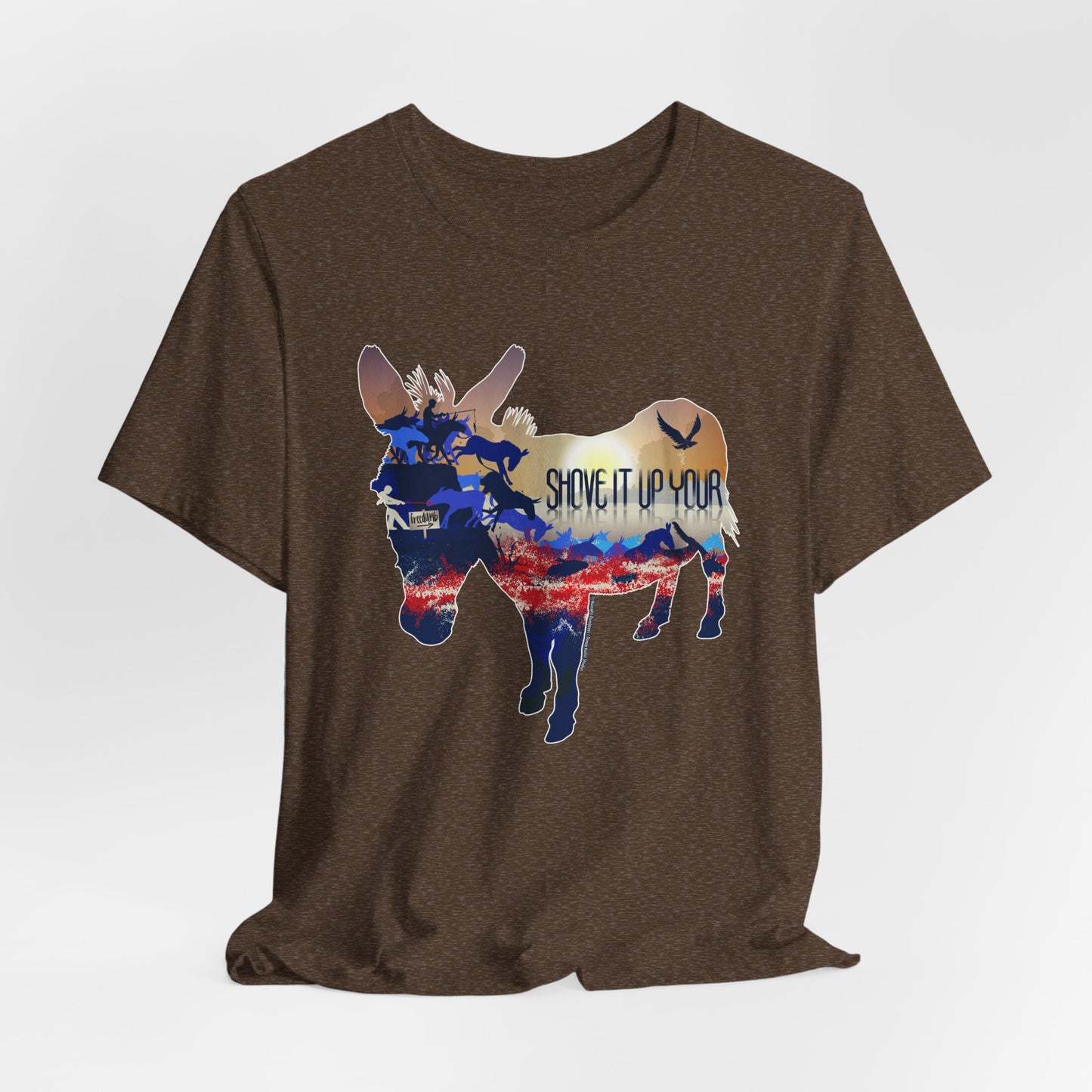 DK85: Shove It Up Your - Unisex S/S T-Shirt