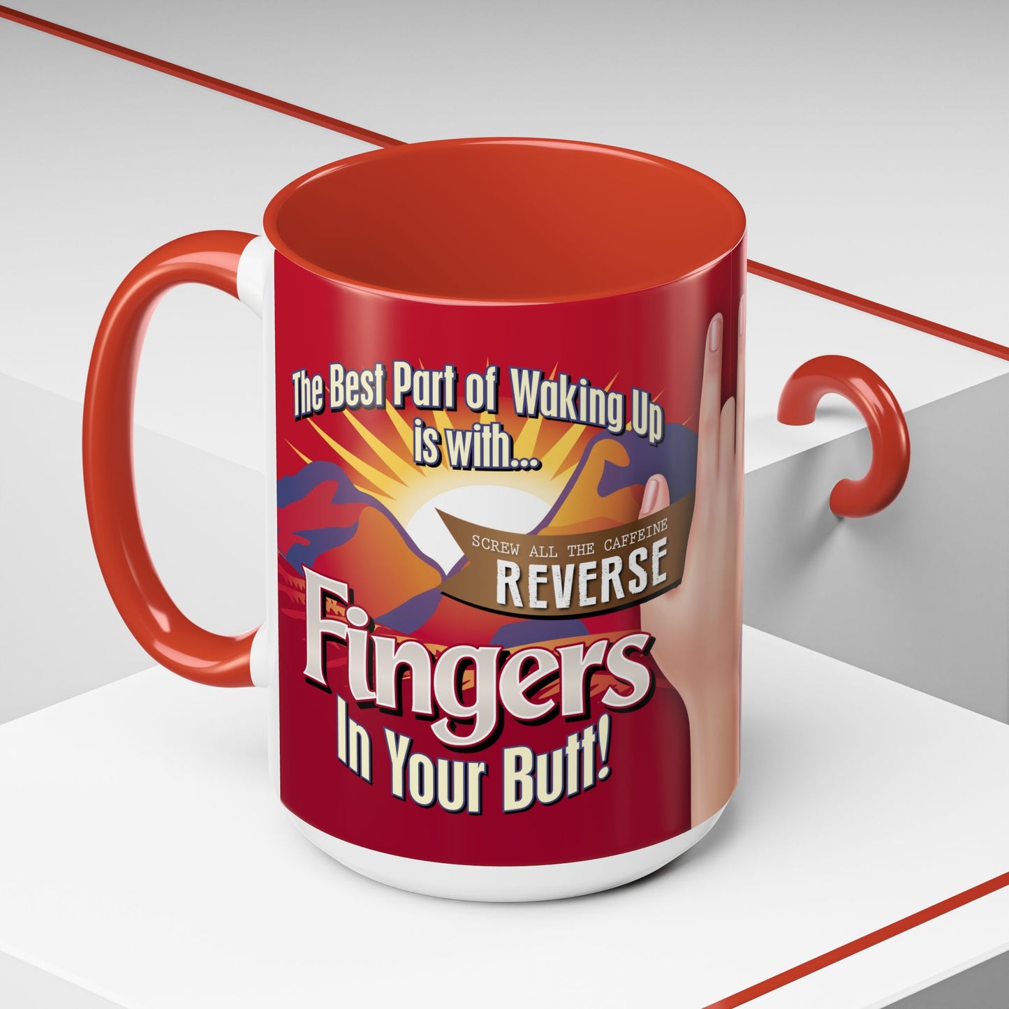 DK104: The Best Part of Waking Up... - Ceramic Coffee Mugs