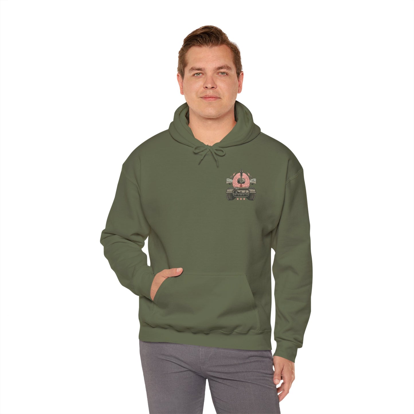 DK125: Think Tank - Adult Hooded Sweatshirt