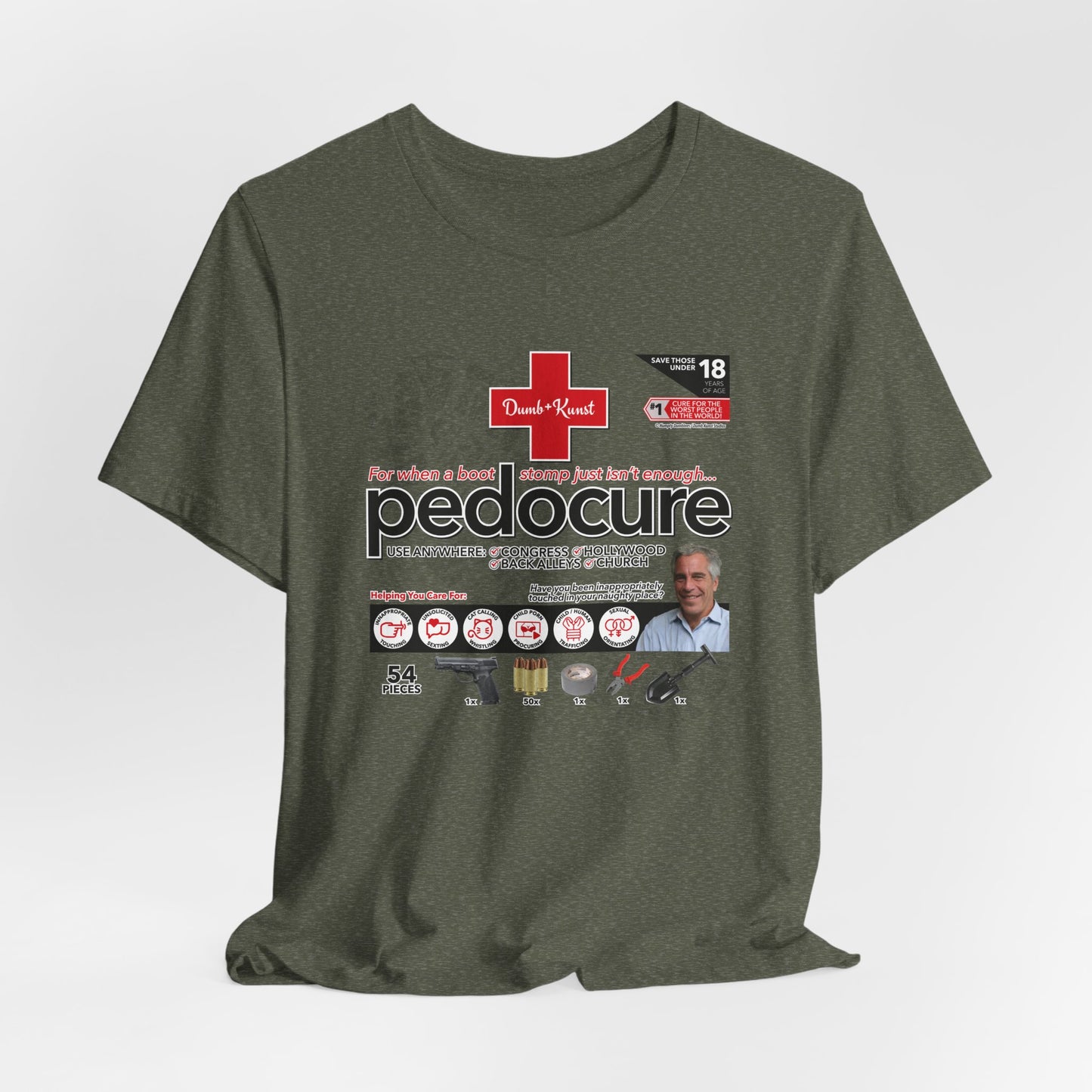 DK82: Pedocured - Unisex S/S T-Shirt