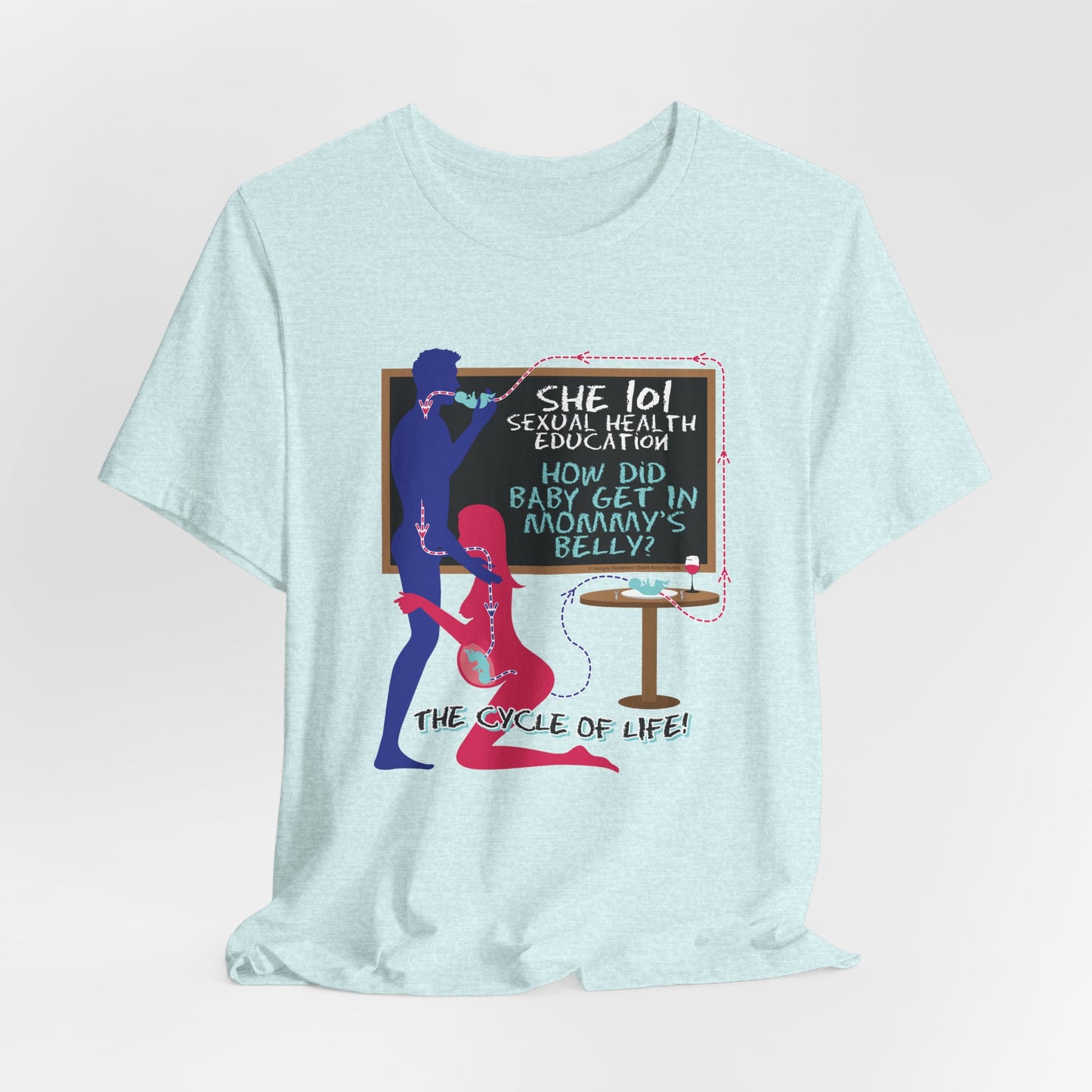 DK184: Baby In The Belly - Unisex S/S T-Shirt