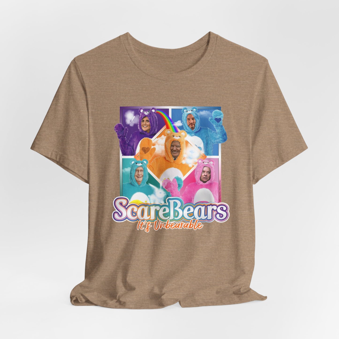 DK113: It's Unbearable (Scare Bears Edition) - Unisex S/S T-Shirt