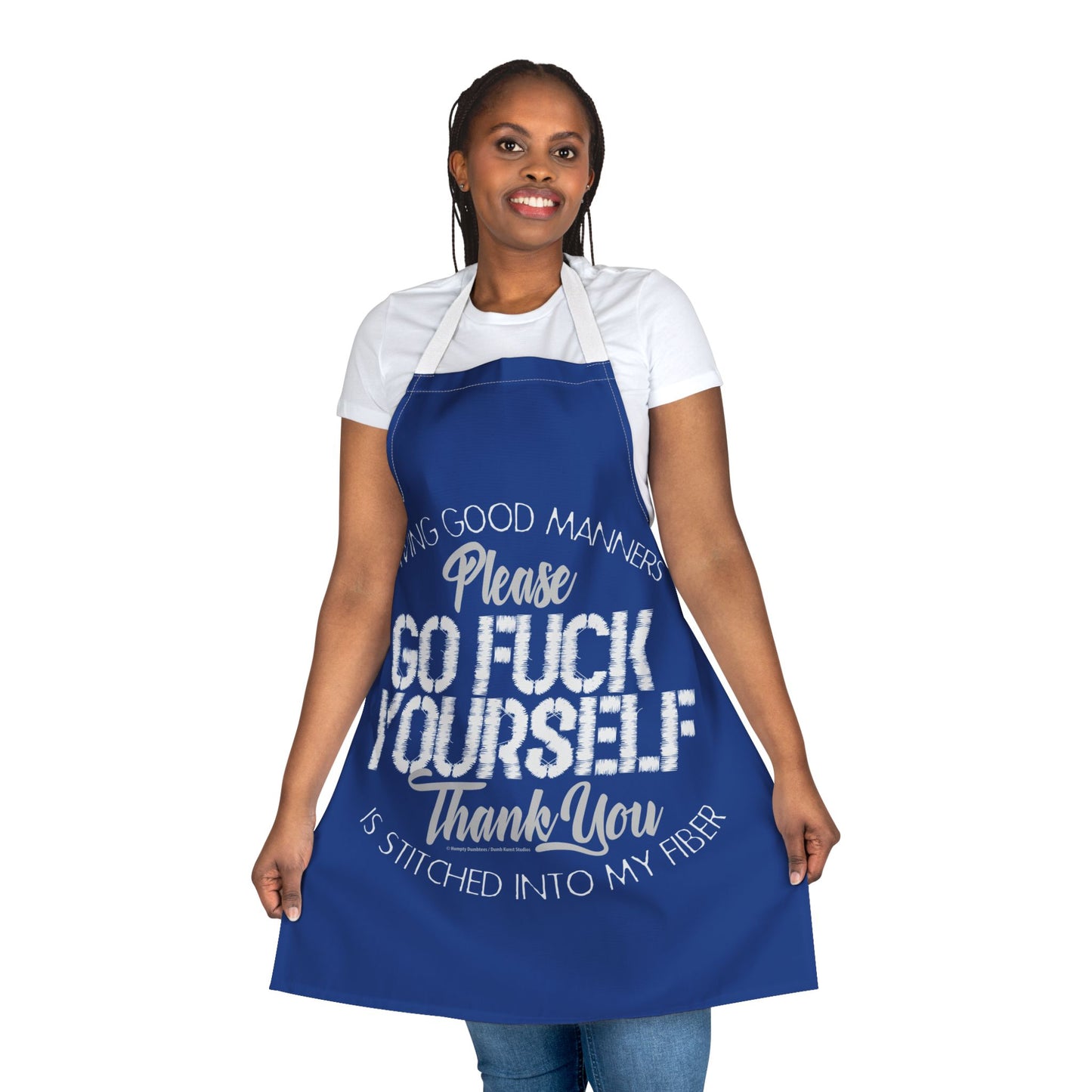DK90: Please & Thank You (Go Fuck Yourself) - Twill Kitchen Apron