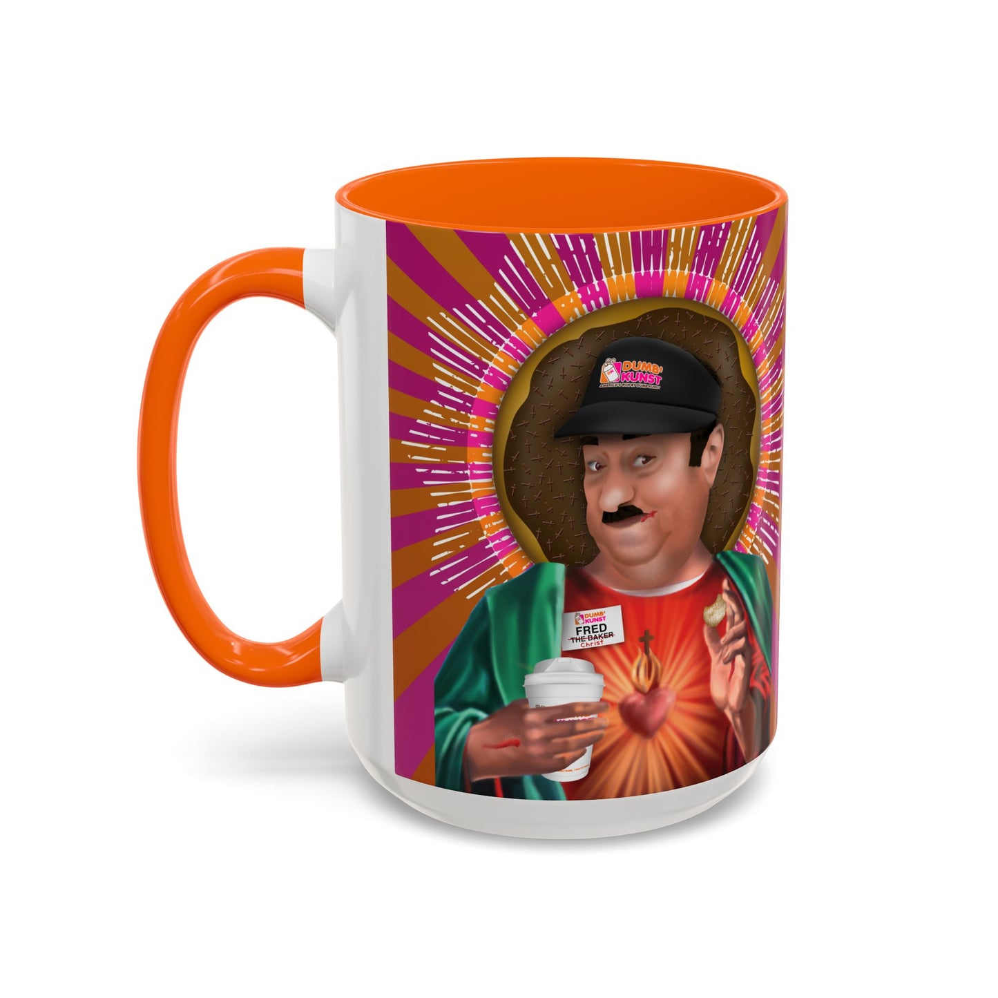 DK92: Fred Christ's Jelly Stigmata - Ceramic Coffee Mugs