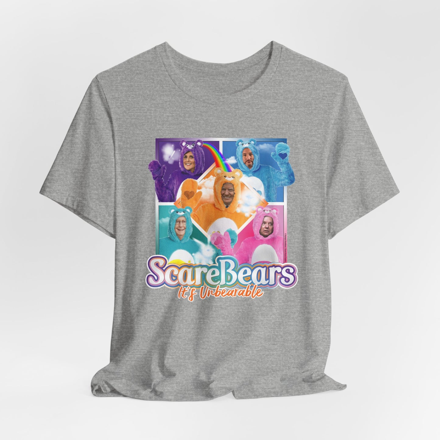 DK113: It's Unbearable (Scare Bears Edition) - Unisex S/S T-Shirt