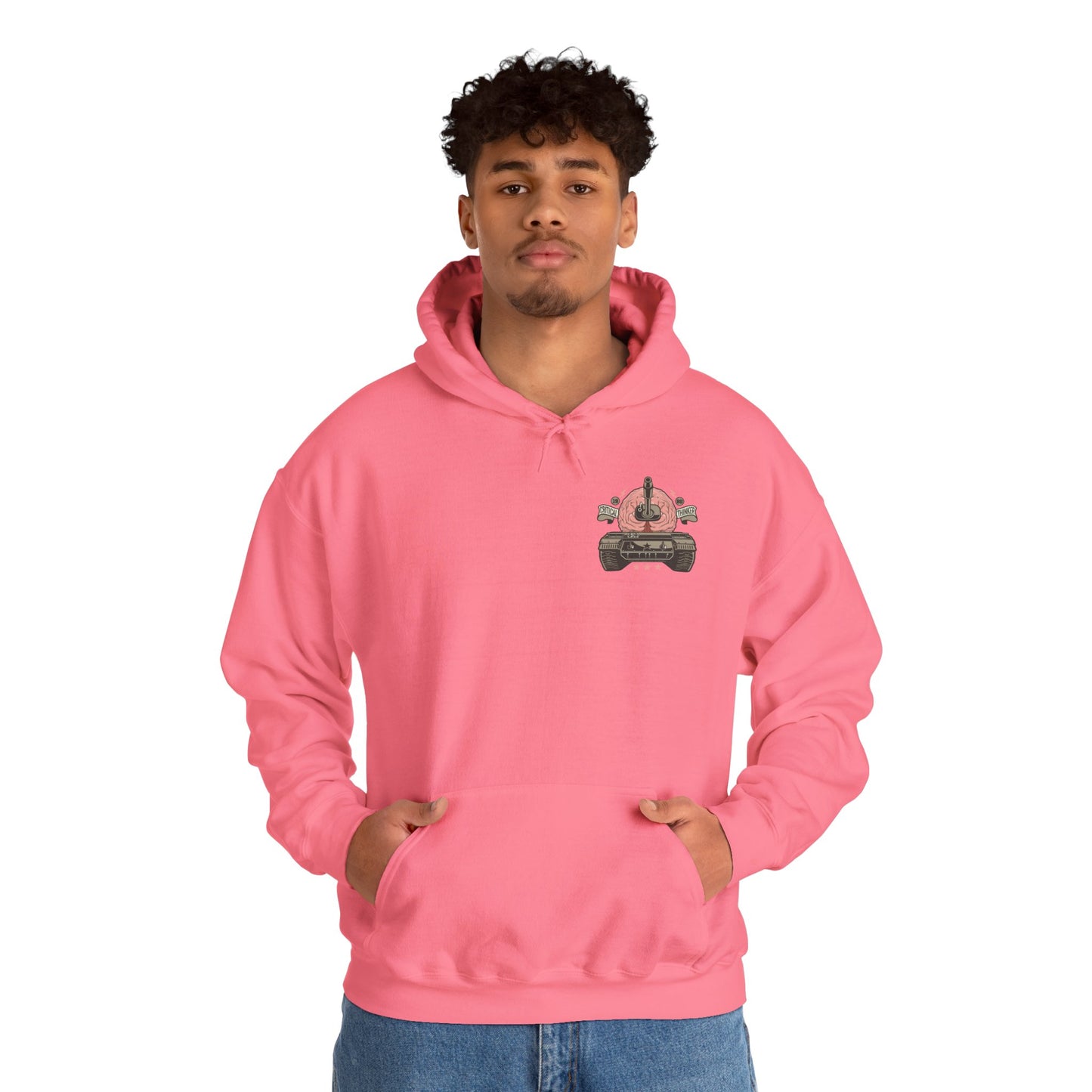 DK125: Think Tank - Adult Hooded Sweatshirt