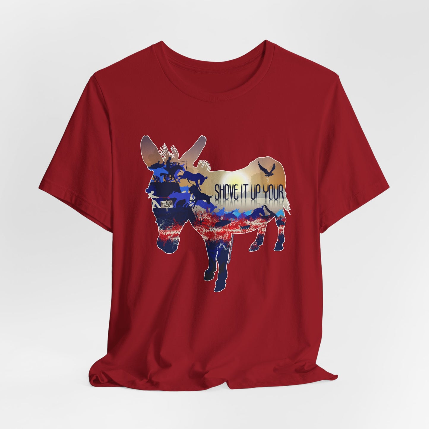 DK85: Shove It Up Your - Unisex S/S T-Shirt