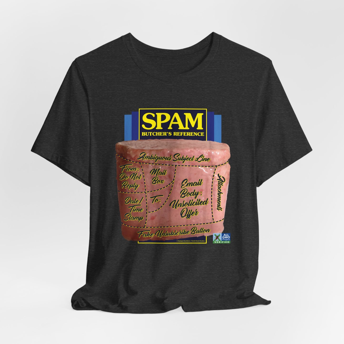 DK207: SPAM! - Unisex S/S T-Shirt