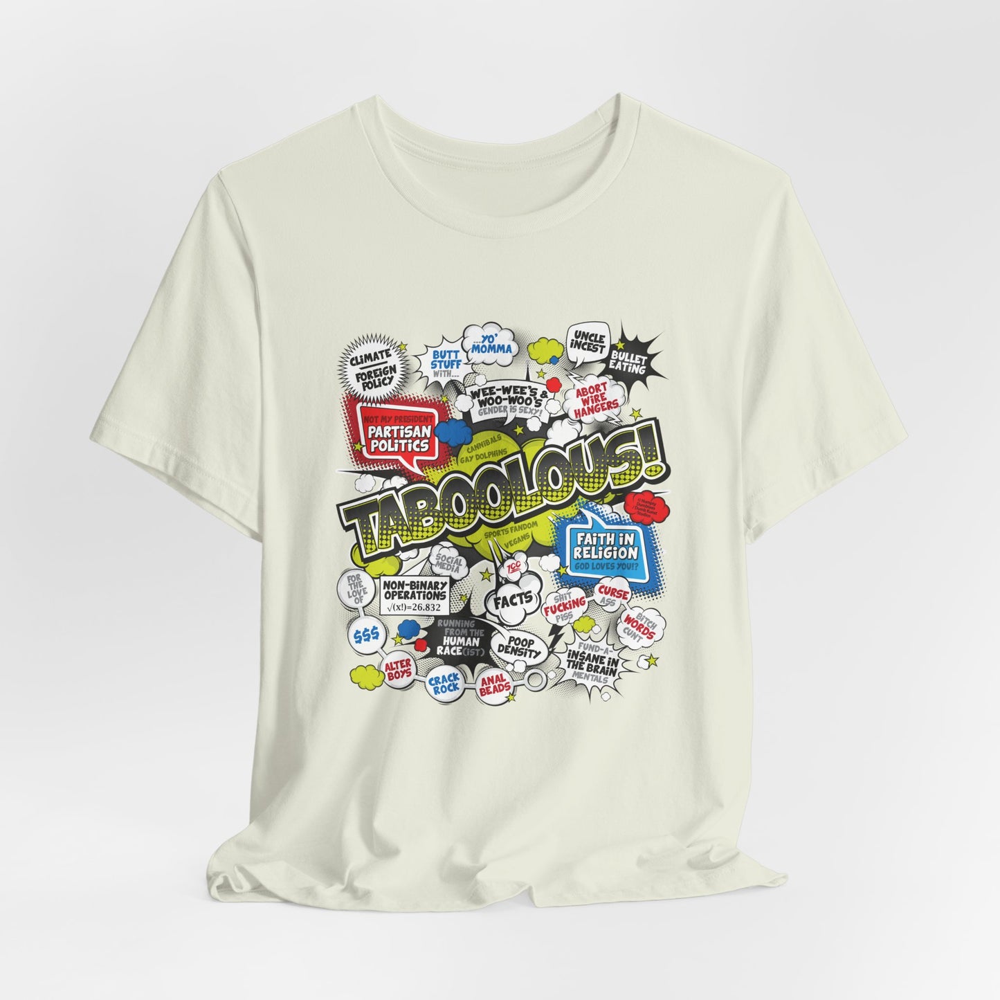 DK187: Taboolous! - Unisex S/S T-Shirt