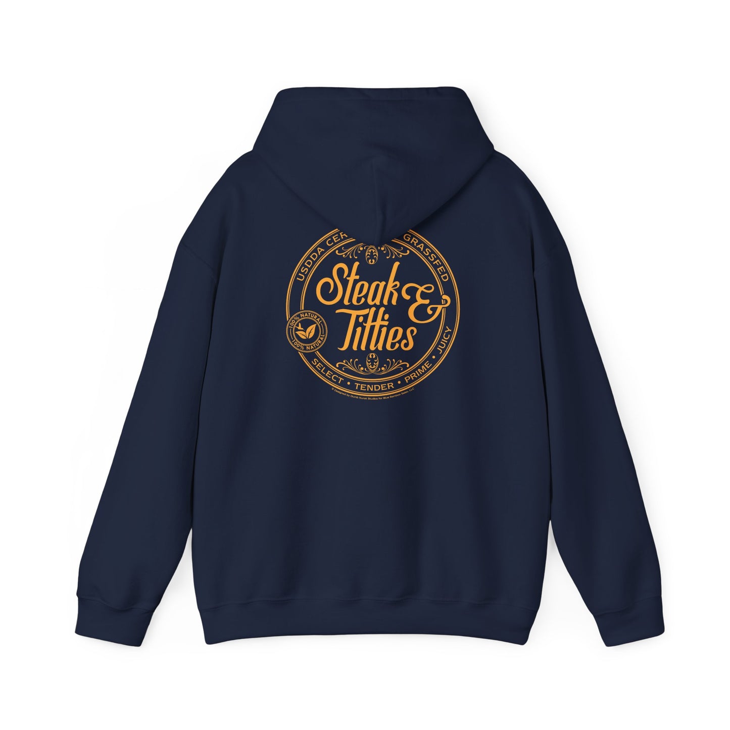 DK225: Steak & Titties - Adult Hooded Sweatshirt