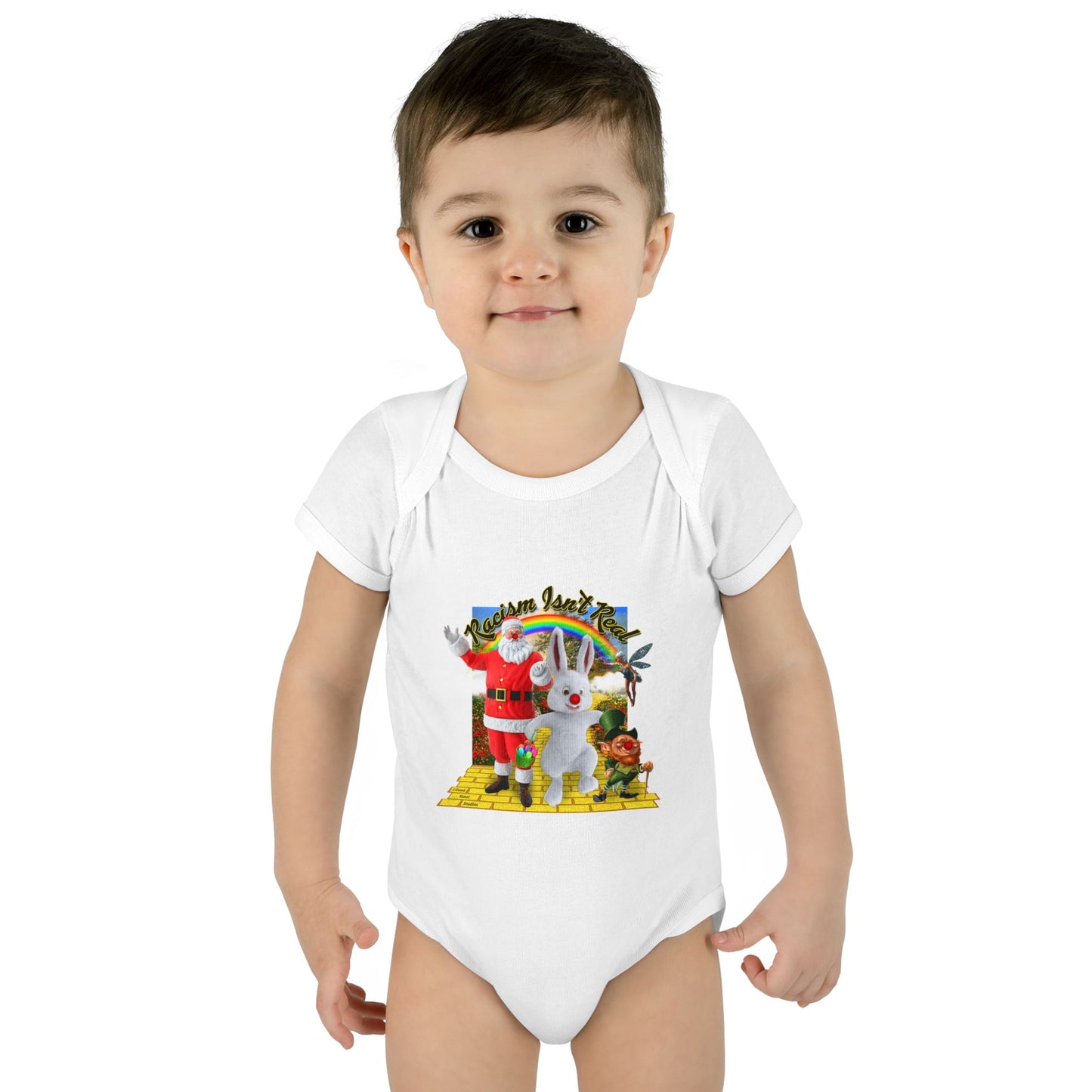 DK68: Racism Isn't Real - Infant Sized Onsie