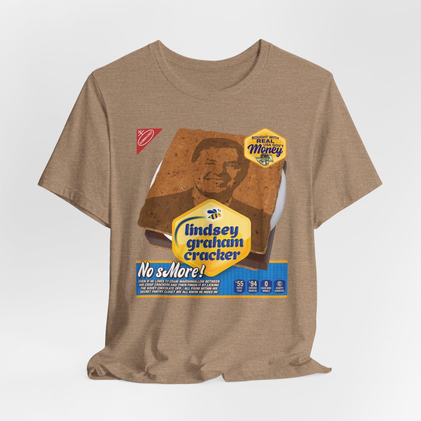 DK135: Graham Cracker - Unisex S/S T-Shirt