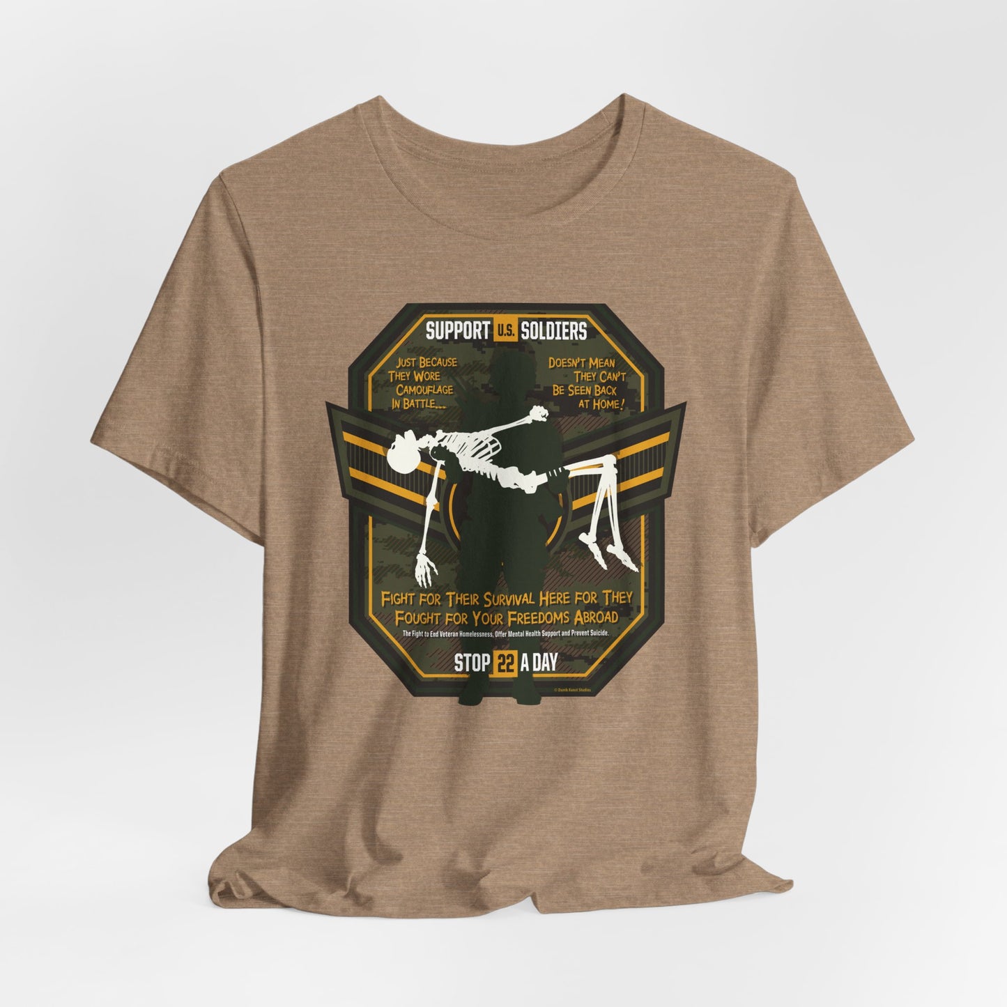DK31: Stop 22 A Day - Unisex S/S T-Shirt