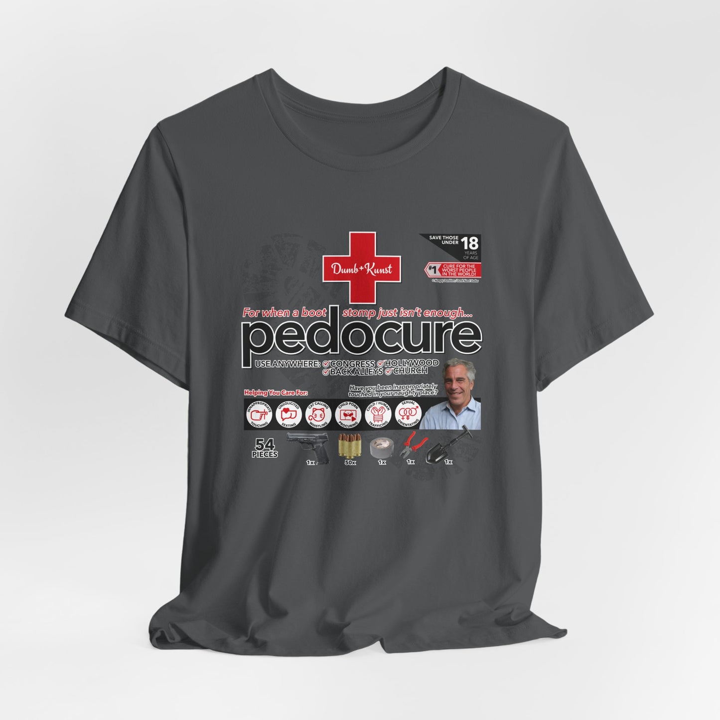 DK82: Pedocured - Unisex S/S T-Shirt