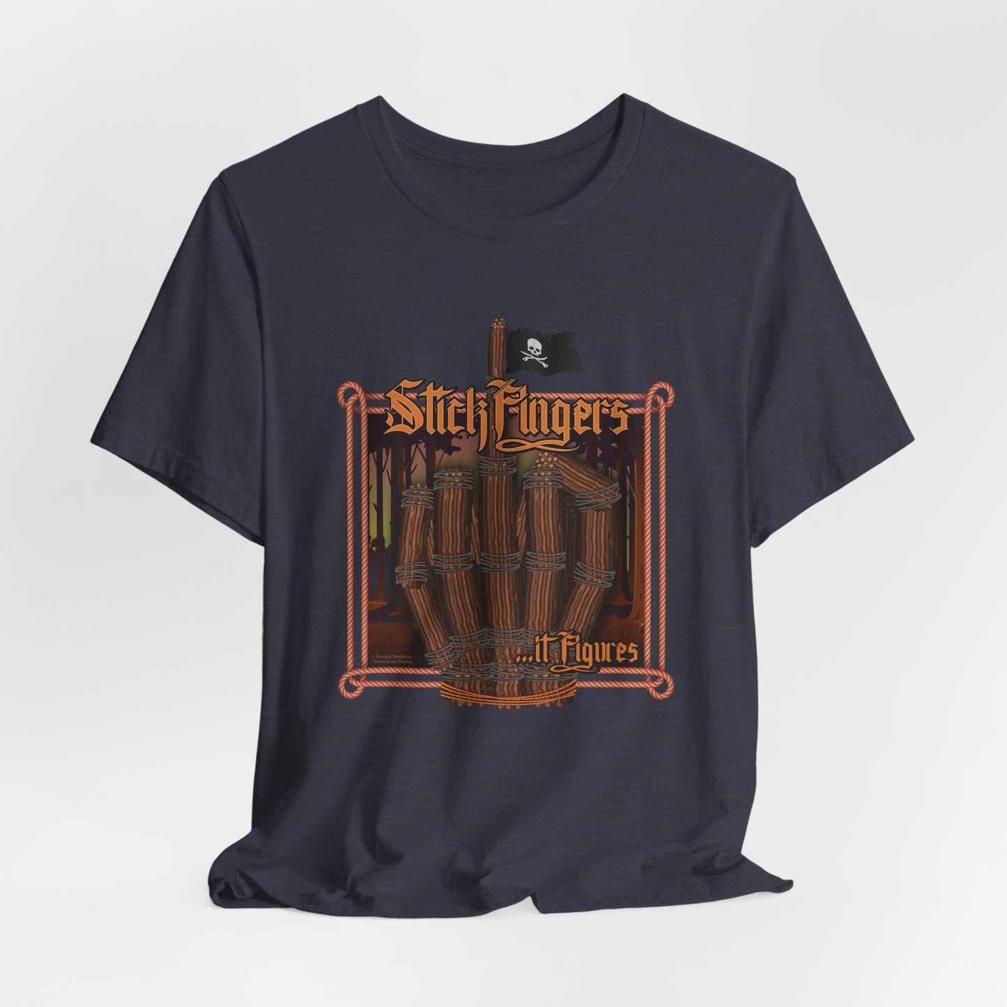 DK218: It Stick Figures - Unisex S/S T-Shirt