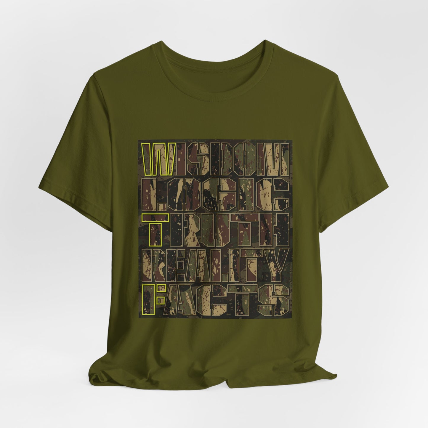 DK159: WTF! FTW! Facts! (Camo Edition) - Unisex S/S T-Shirt