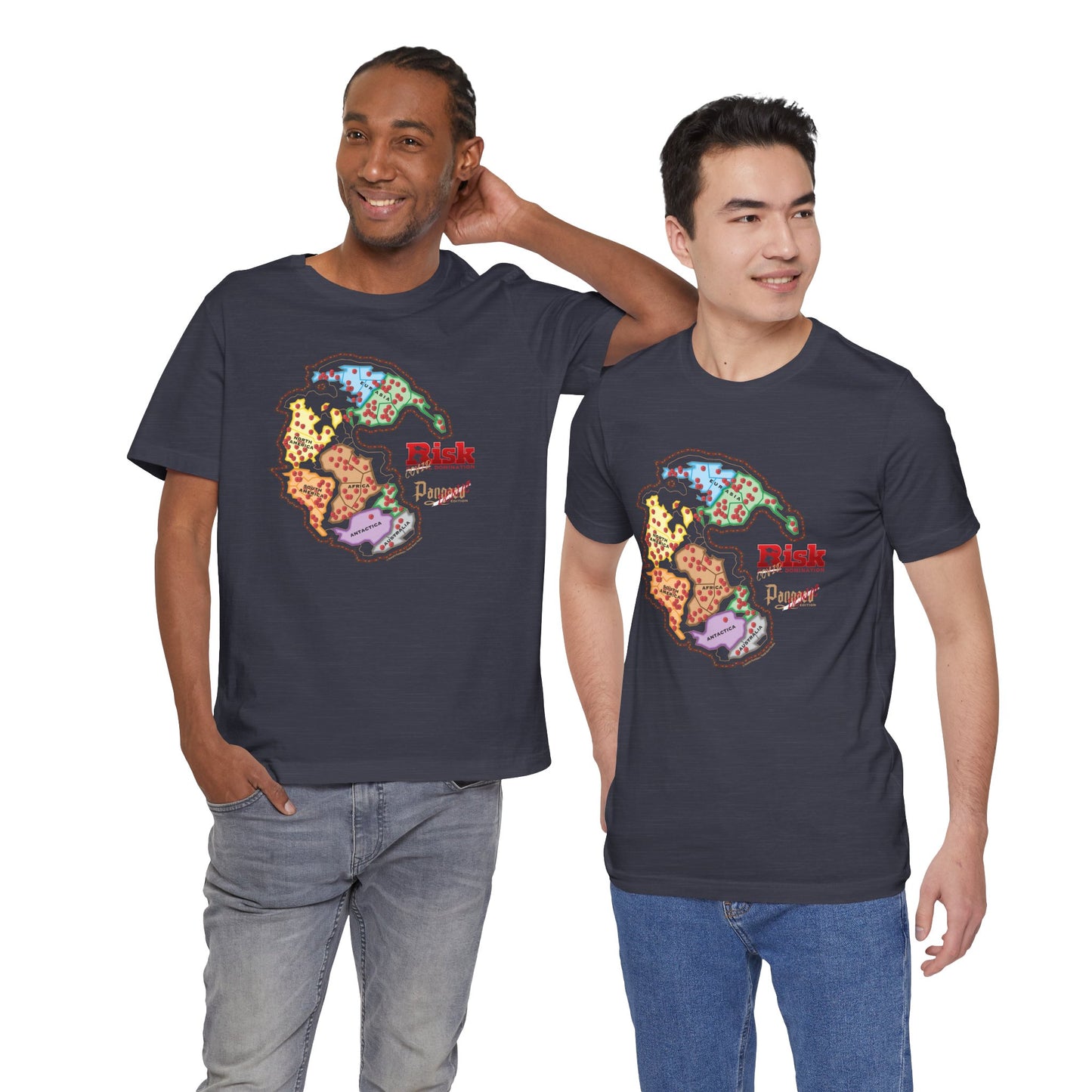 DK107: Don't RISK Global Domination - Unisex S/S T-Shirt
