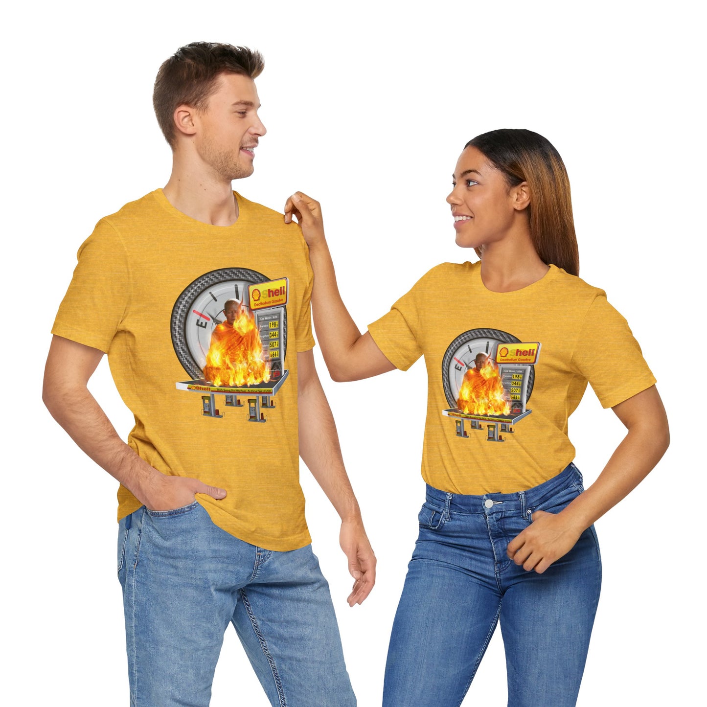 DK93: Deatholium Gasolive (sHELL Edition) - Unisex S/S T-Shirt