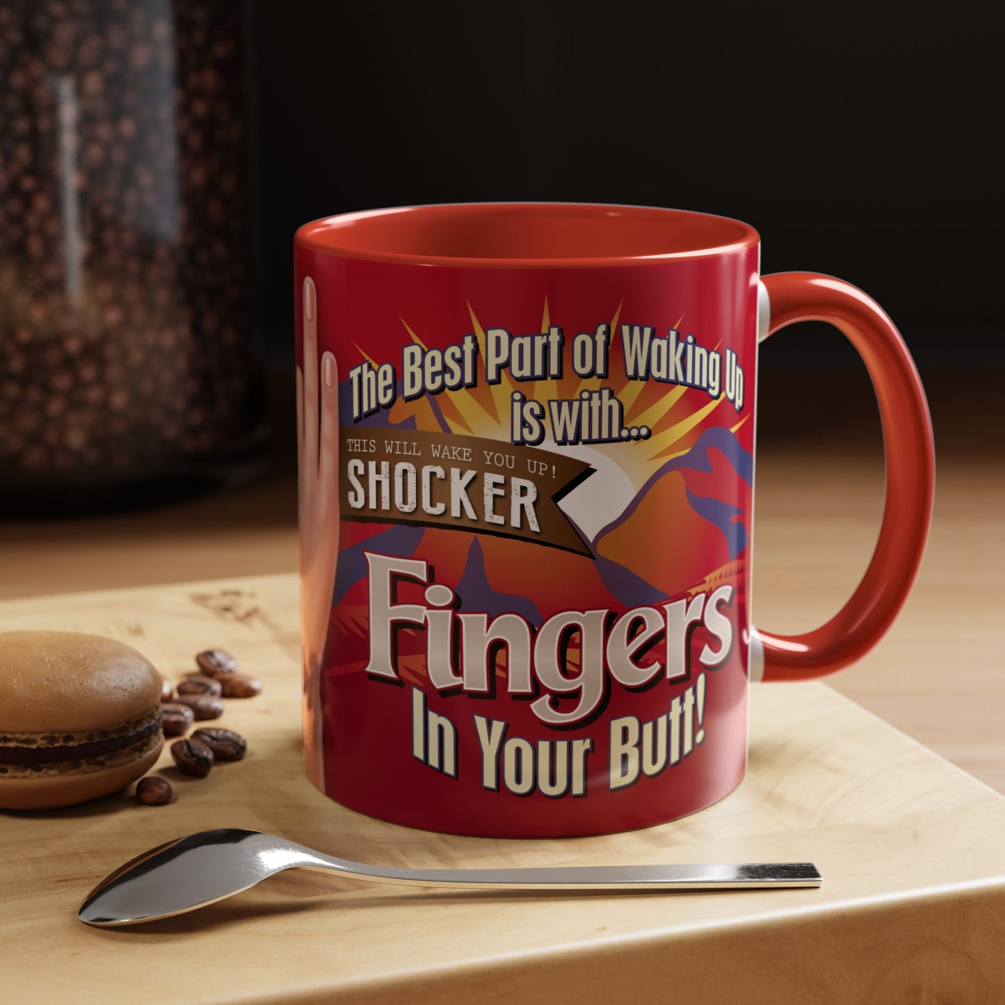 DK104: The Best Part of Waking Up... - Ceramic Coffee Mugs