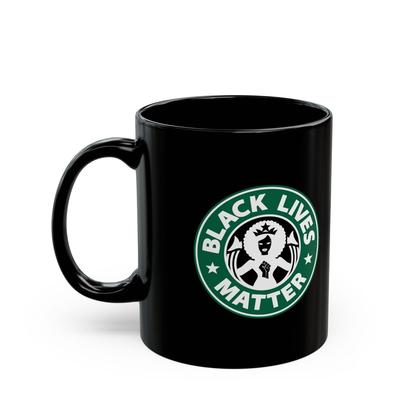 DK2: We'll Take Our Coffee Black - Ceramic Coffee Mugs