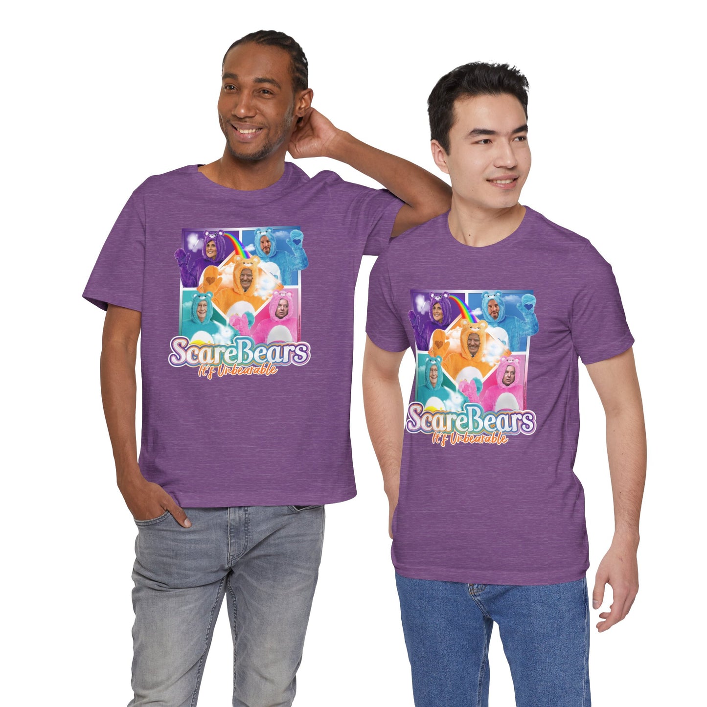 DK113: It's Unbearable (Scare Bears Edition) - Unisex S/S T-Shirt