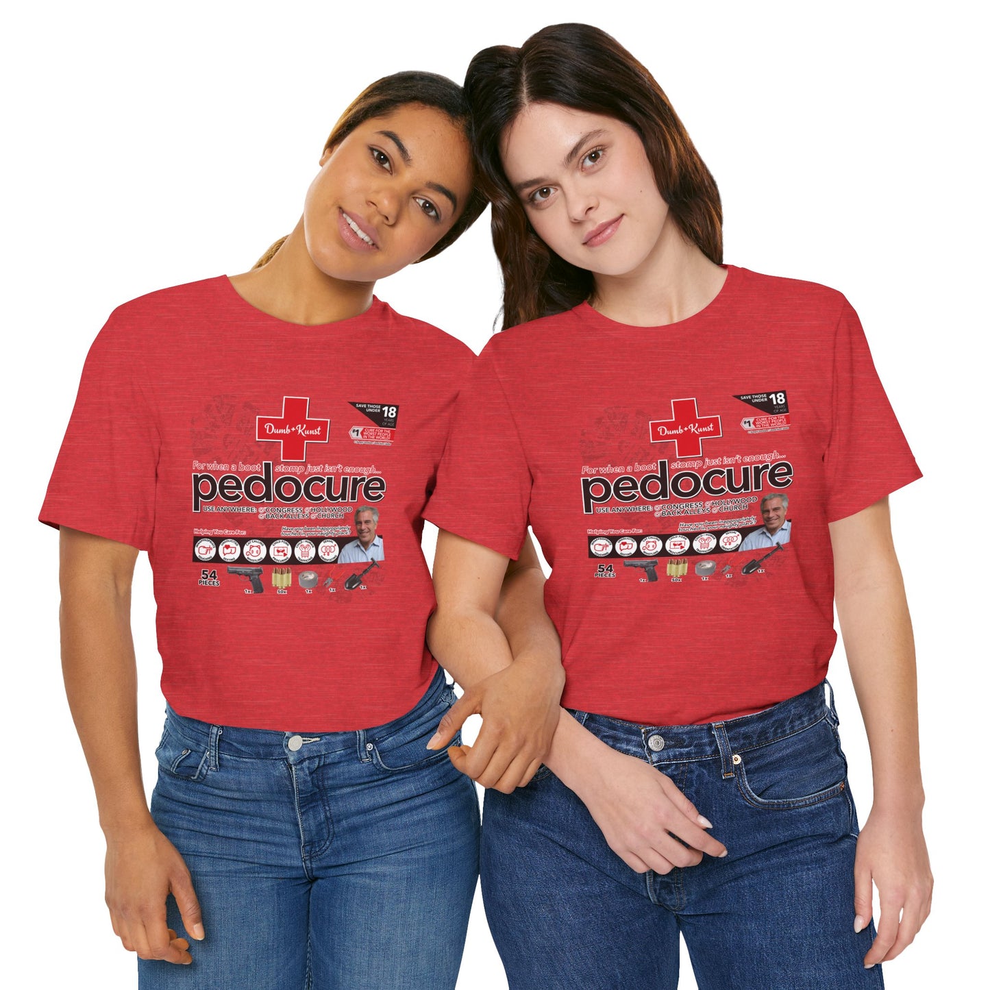 DK82: Pedocured - Unisex S/S T-Shirt