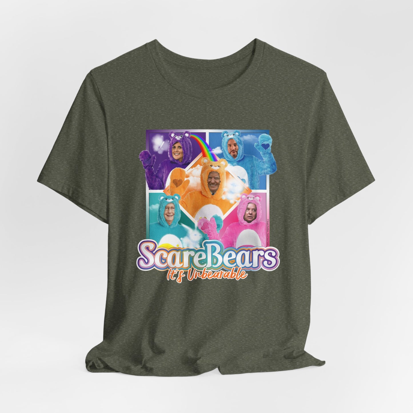 DK113: It's Unbearable (Scare Bears Edition) - Unisex S/S T-Shirt